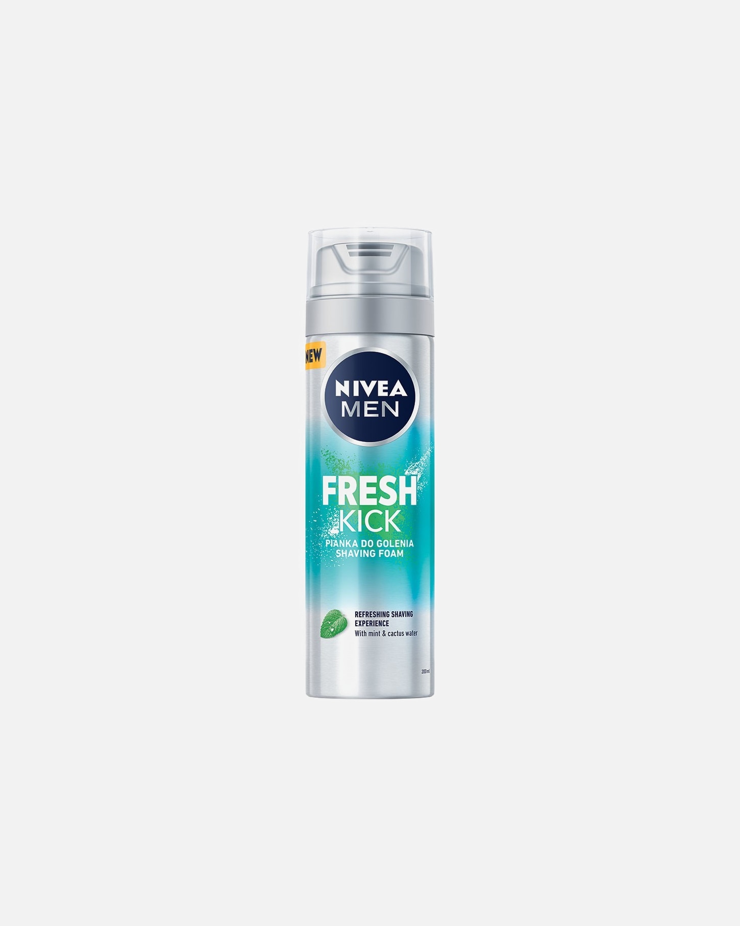 Pianka do golenia dla Unisex NIVEA MEN Pianka do golenia Fresh Kick 200 ml