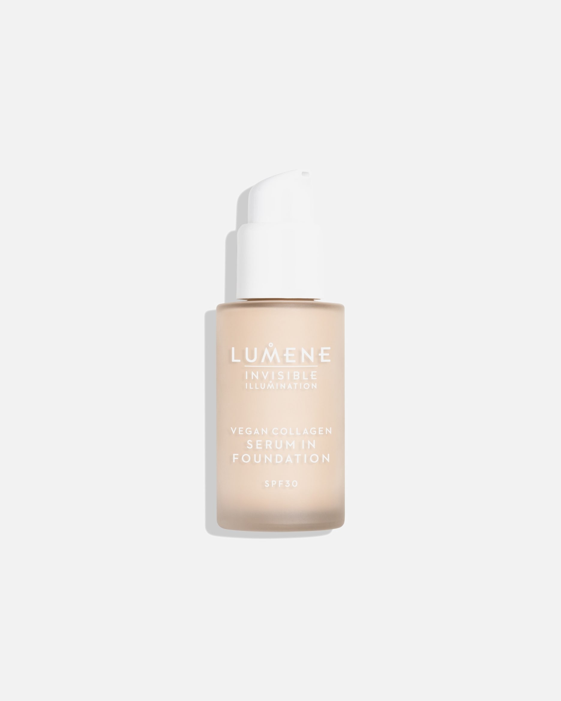 Podkład dla Unisex Lumene Invisible Illumination Podkład z serum z wegańskim kolagenem SPF30 0.0