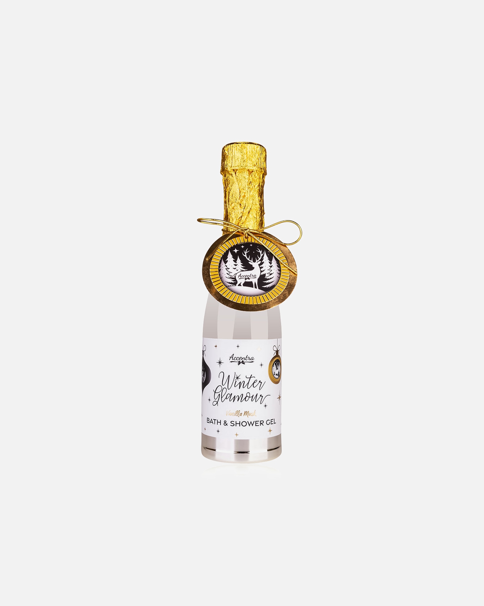 Żel pod prysznic dla Unisex Accentra Winter Glamour Vanilla Musk 250 ml