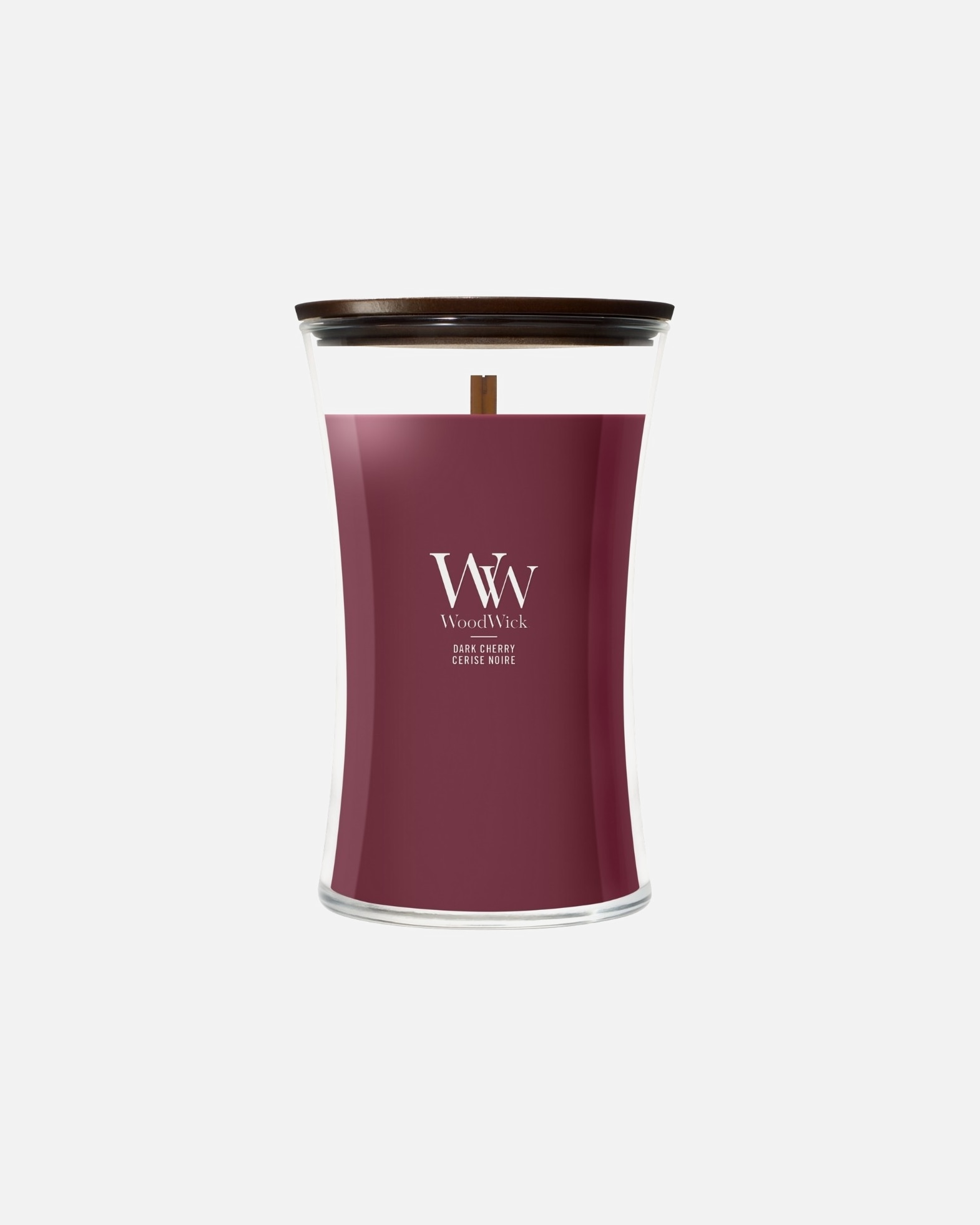 Świeca dla Unisex WoodWick Dark Cherry L - 610 g