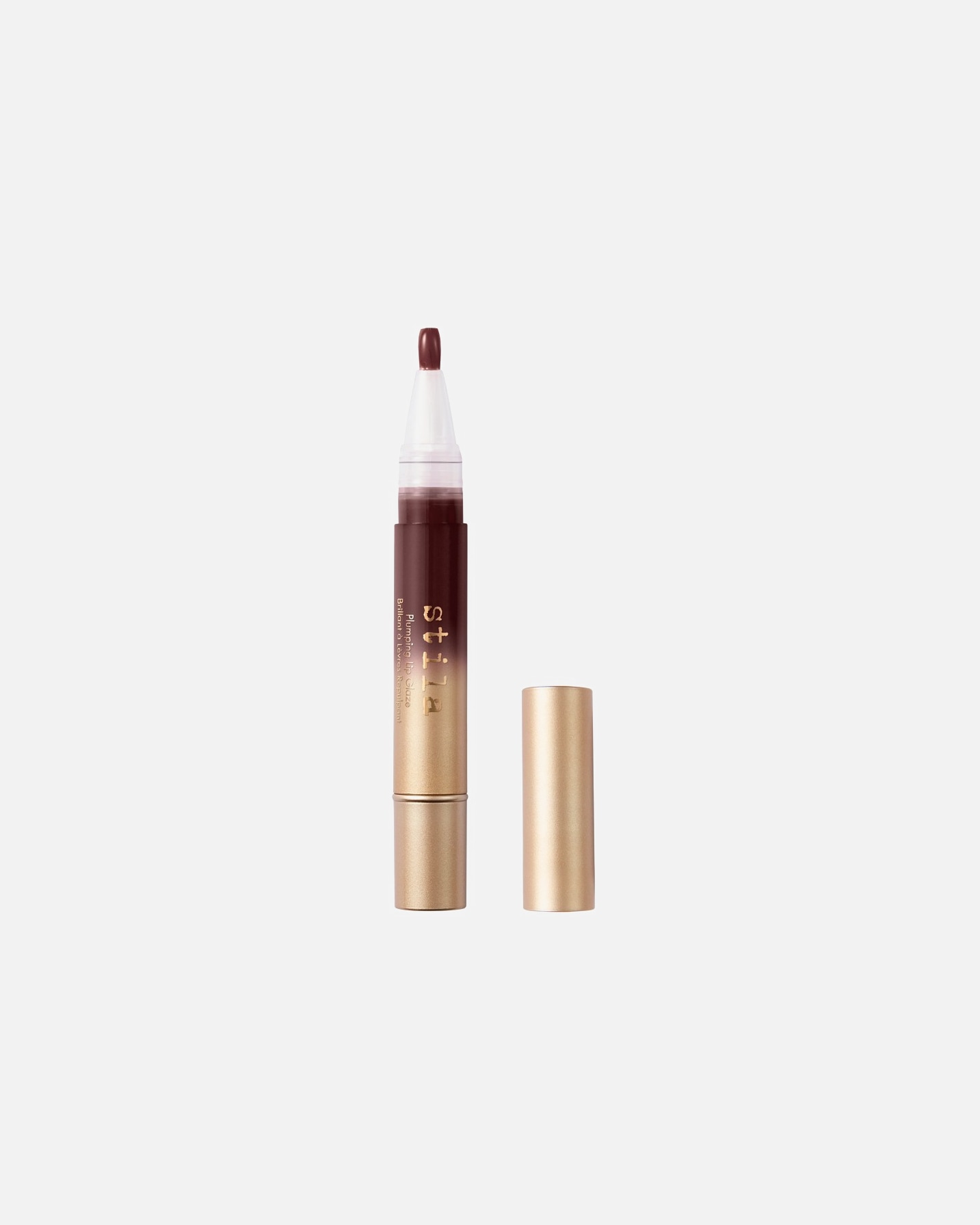 Lipplumper dla Unisex stila Plumping Lip Glaze CHESTNUT