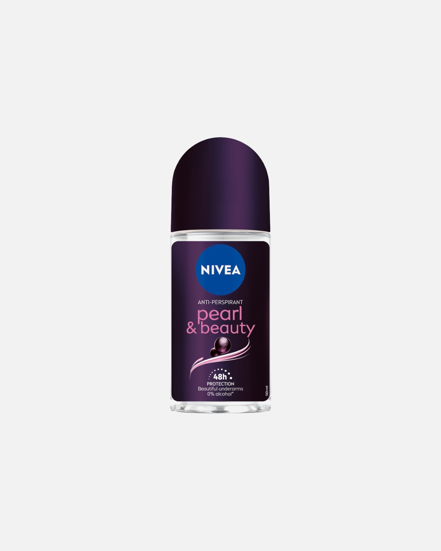 Dezodorant dla Unisex NIVEA Pearl & Beauty Black Pearl Antyperspirant roll-on, 50 ml 50 ml