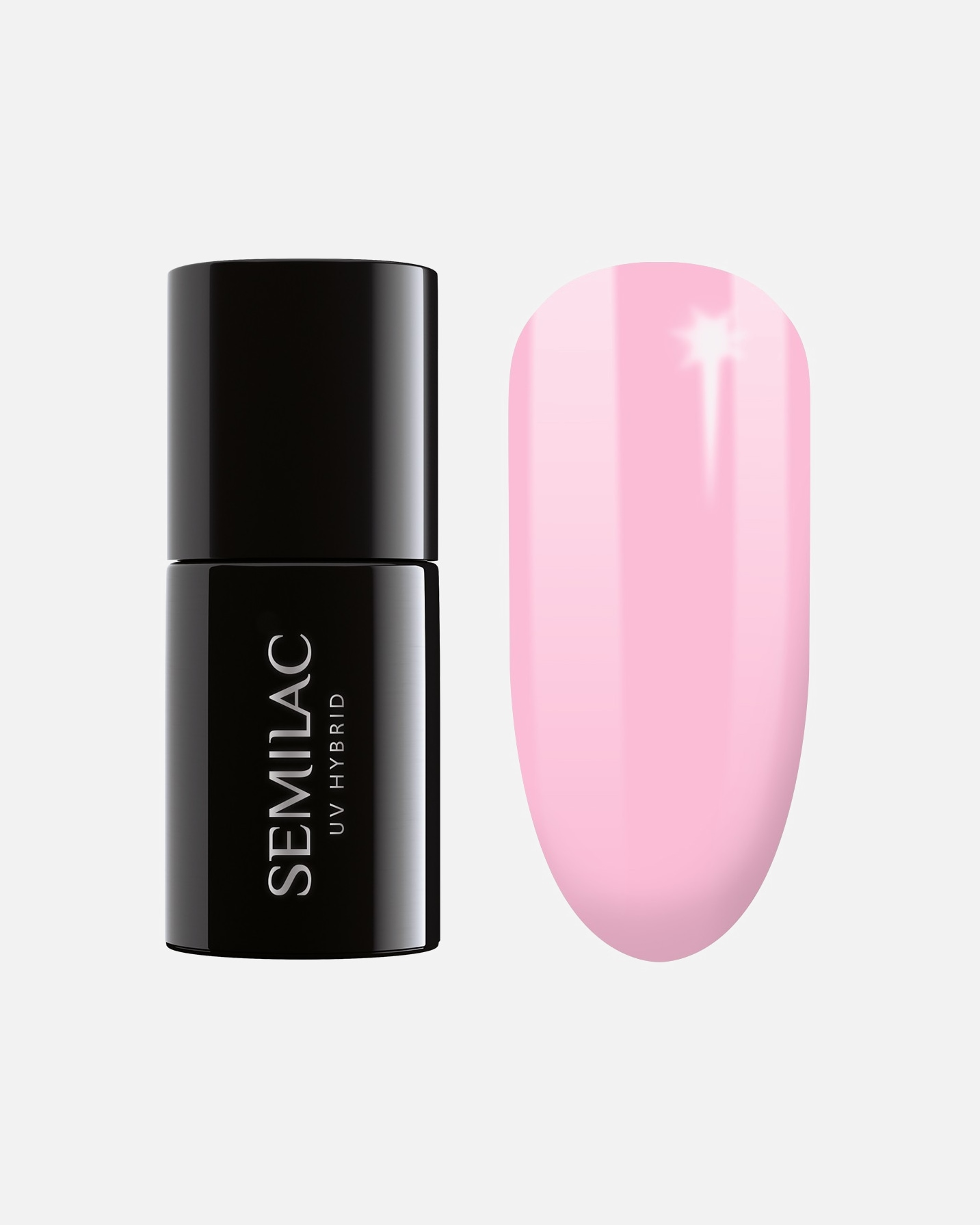 Lakier UV do paznokci dla Unisex Semilac 003 Sweet Pink 7 ml
