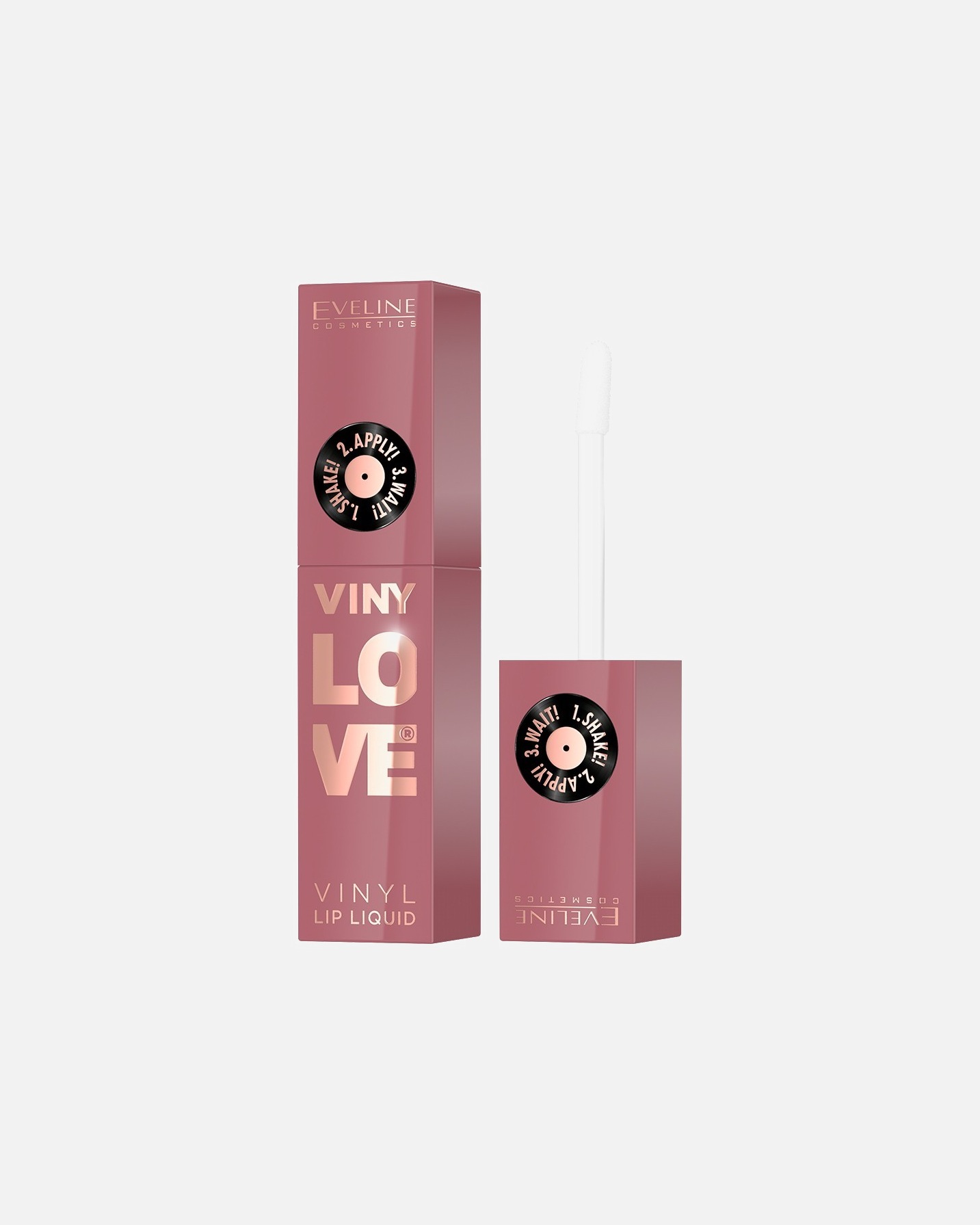 Pomadka do ust dla Unisex Eveline Cosmetics VinyLove Długotrwała pomadka płynna z efektem gloss 6 - CHILLIE