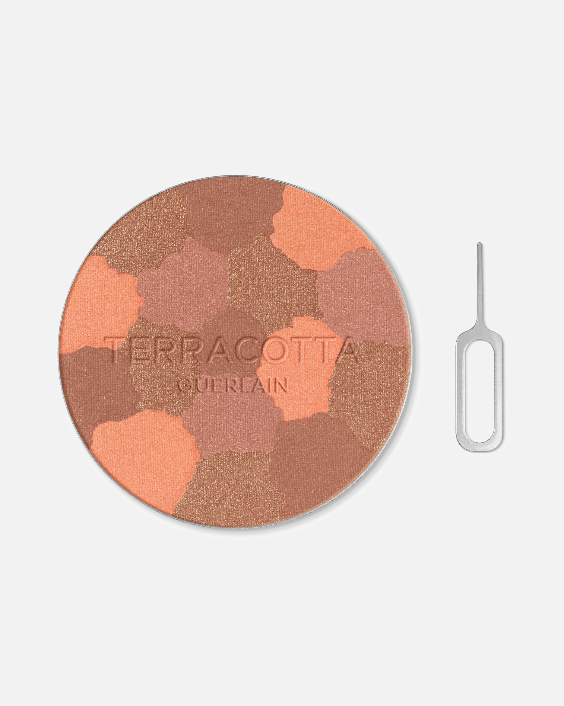 Bronzer dla Unisex Guerlain Terracotta Light Puder z 96% składników pochodzenia naturalnego Wkład wymienny 05 Deep Warm