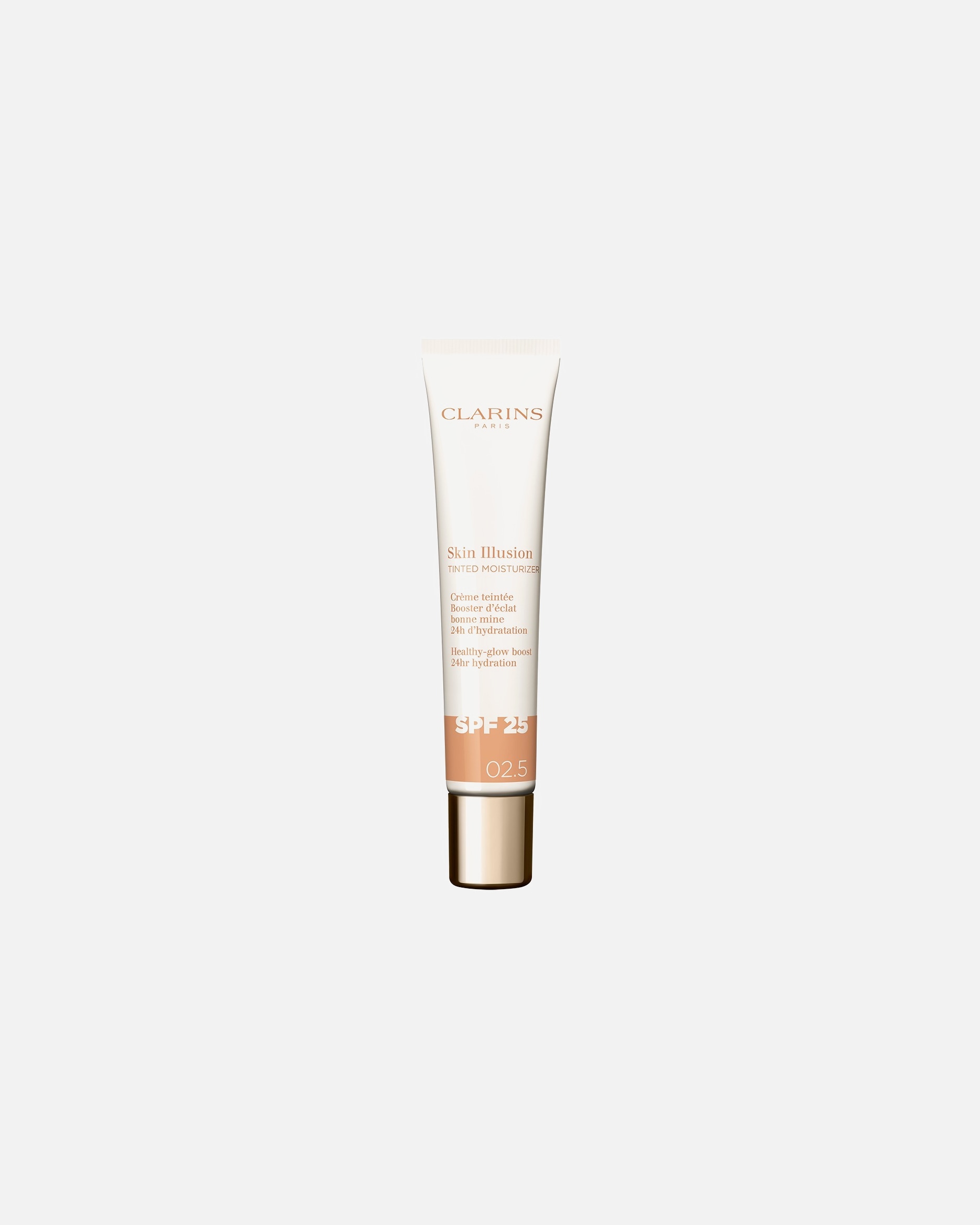 Krem BB dla Unisex Clarins Skin Illusion Krem koloryzujący Skin Illusion Tinted Moisturizer SPF25 40 ml