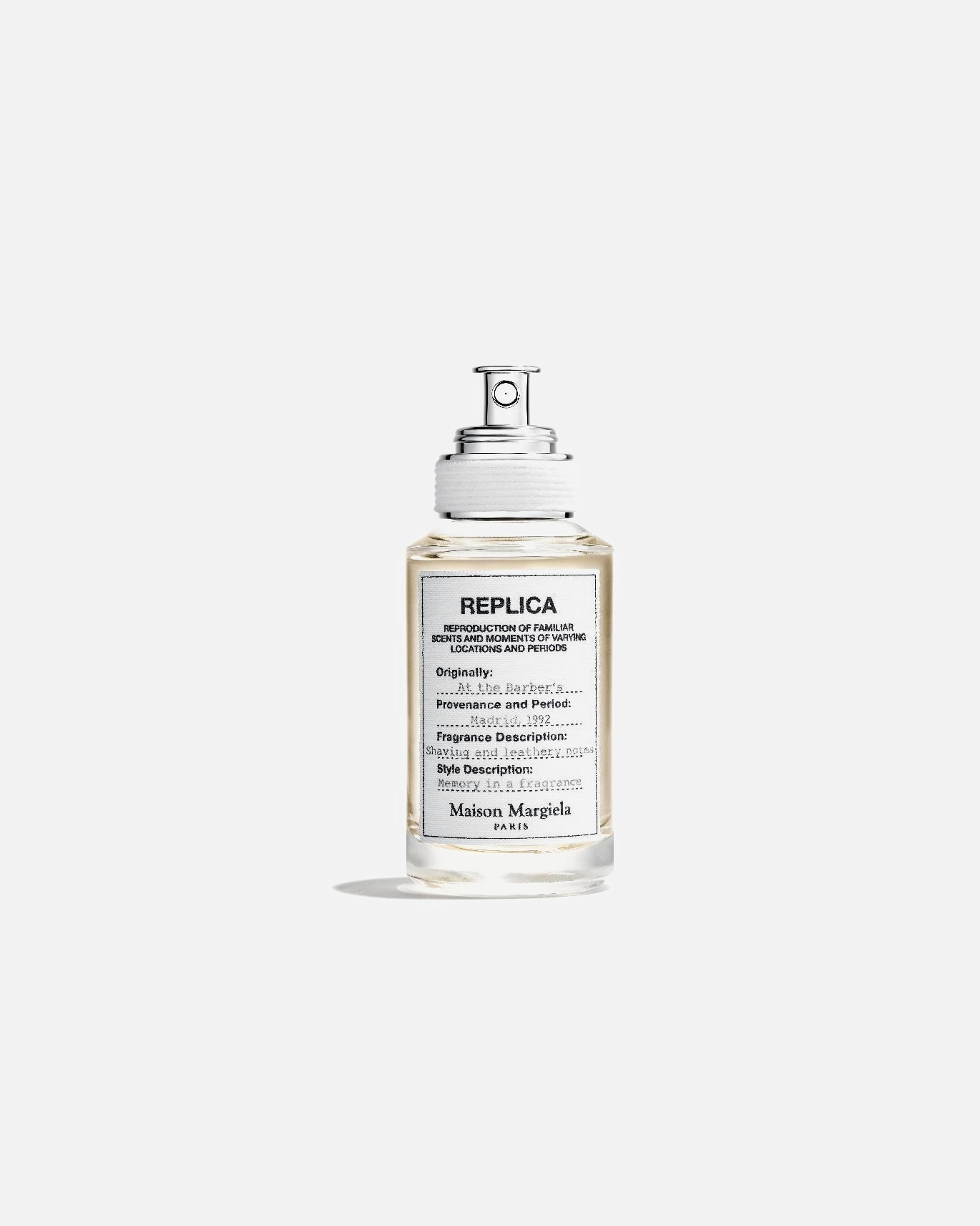 Woda toaletowa dla Mężczyzna Maison Margiela Replica At The Barber's 30 ml