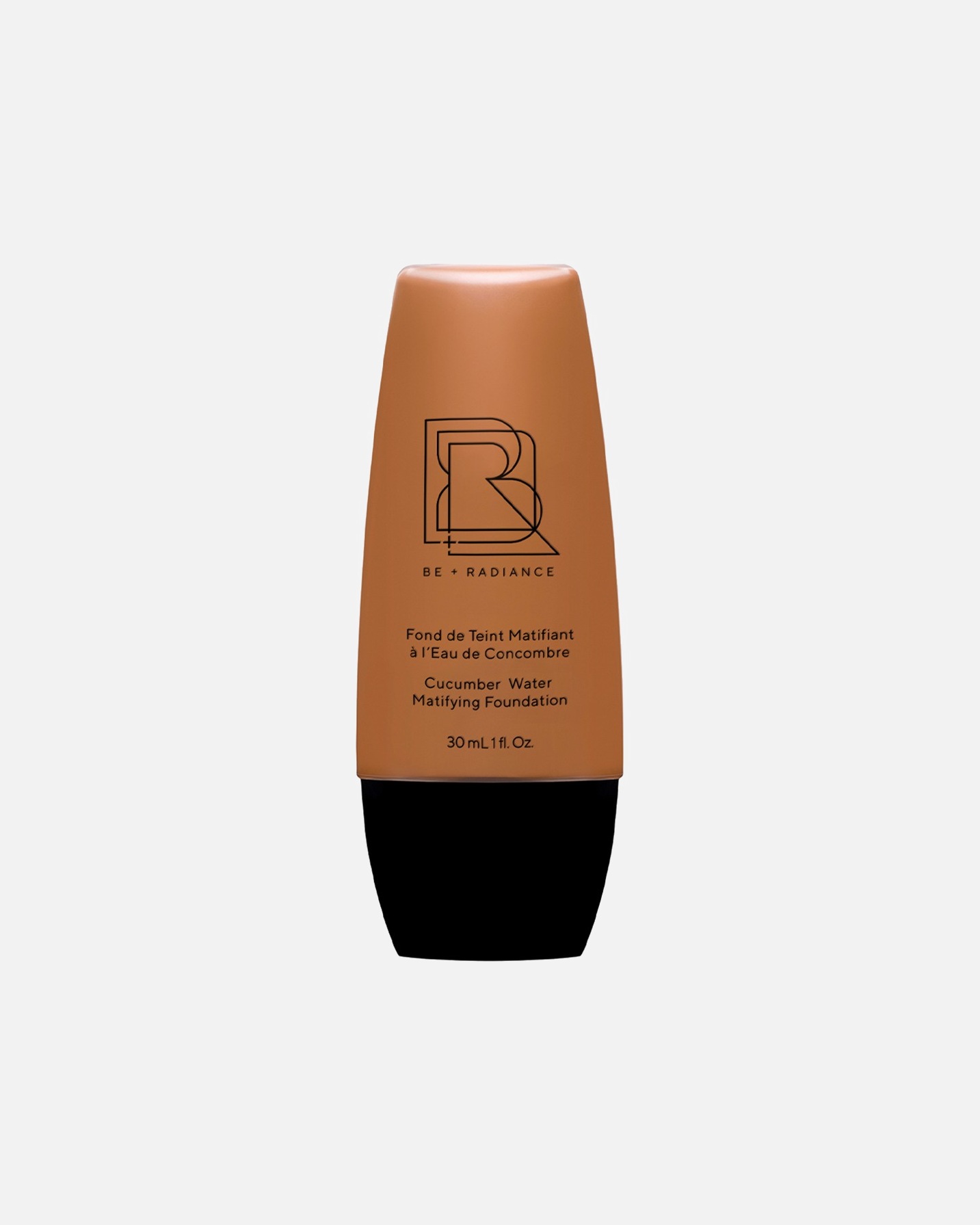 Podkład dla Unisex BE + Radiance Cucumber Water Matifying Foundation 53 - DEEP TAN / GOLDEN