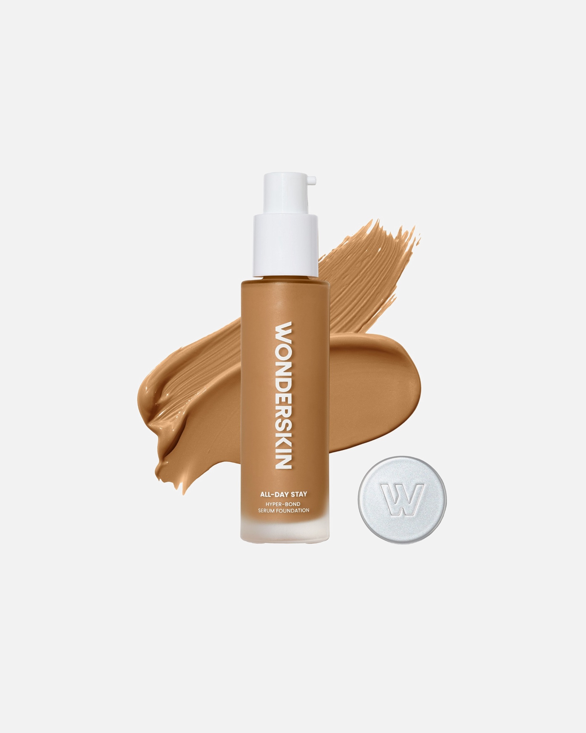 Podkład dla Unisex WONDERSKIN Default Brand Line HYPER BOND ALL-DAY STAY SERUM FOUNDATION AFTERGLOW