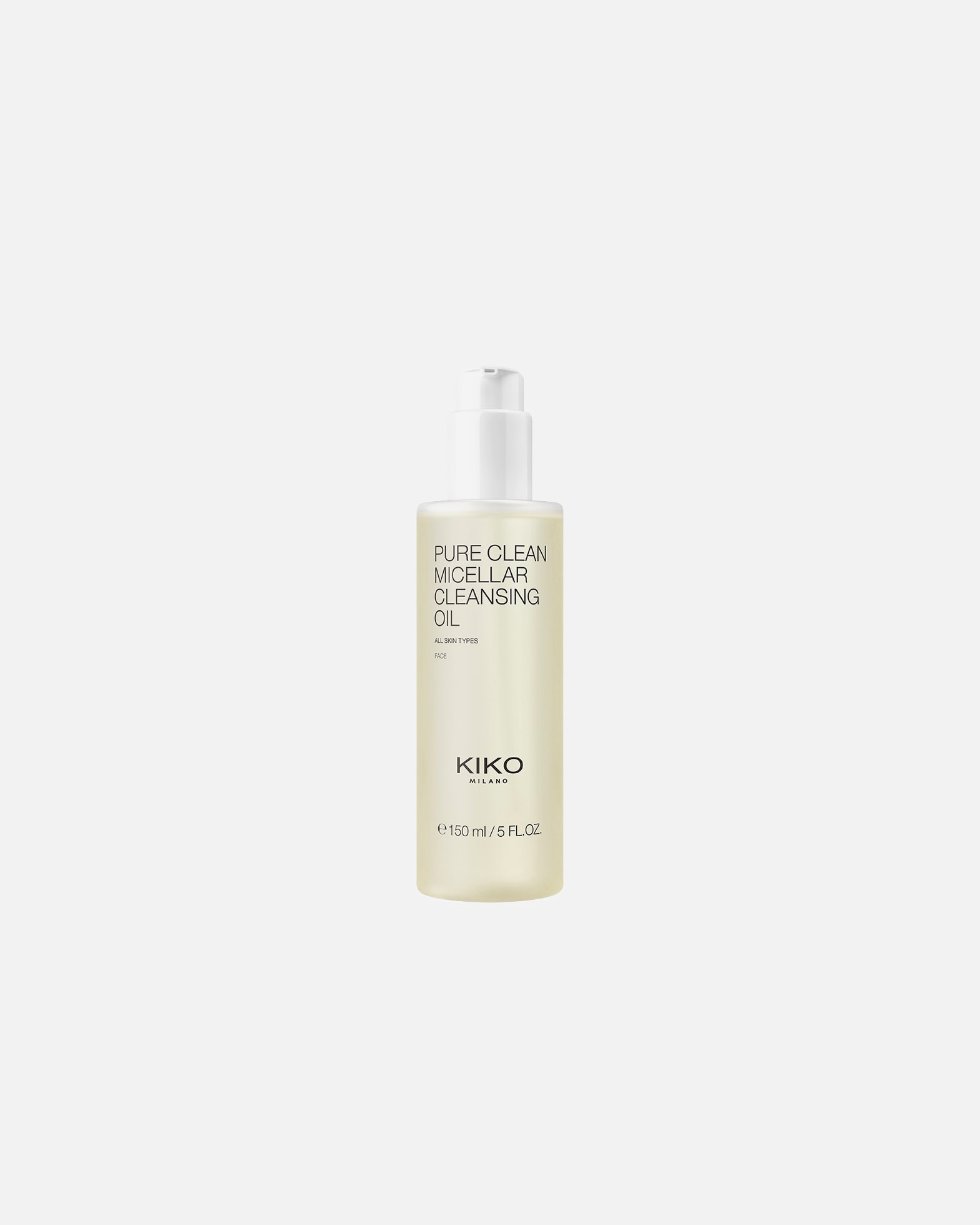Olejek do mycia twarzy dla Unisex KIKO Milano Pure Clean Micellar Cleansing Oil 30 ml