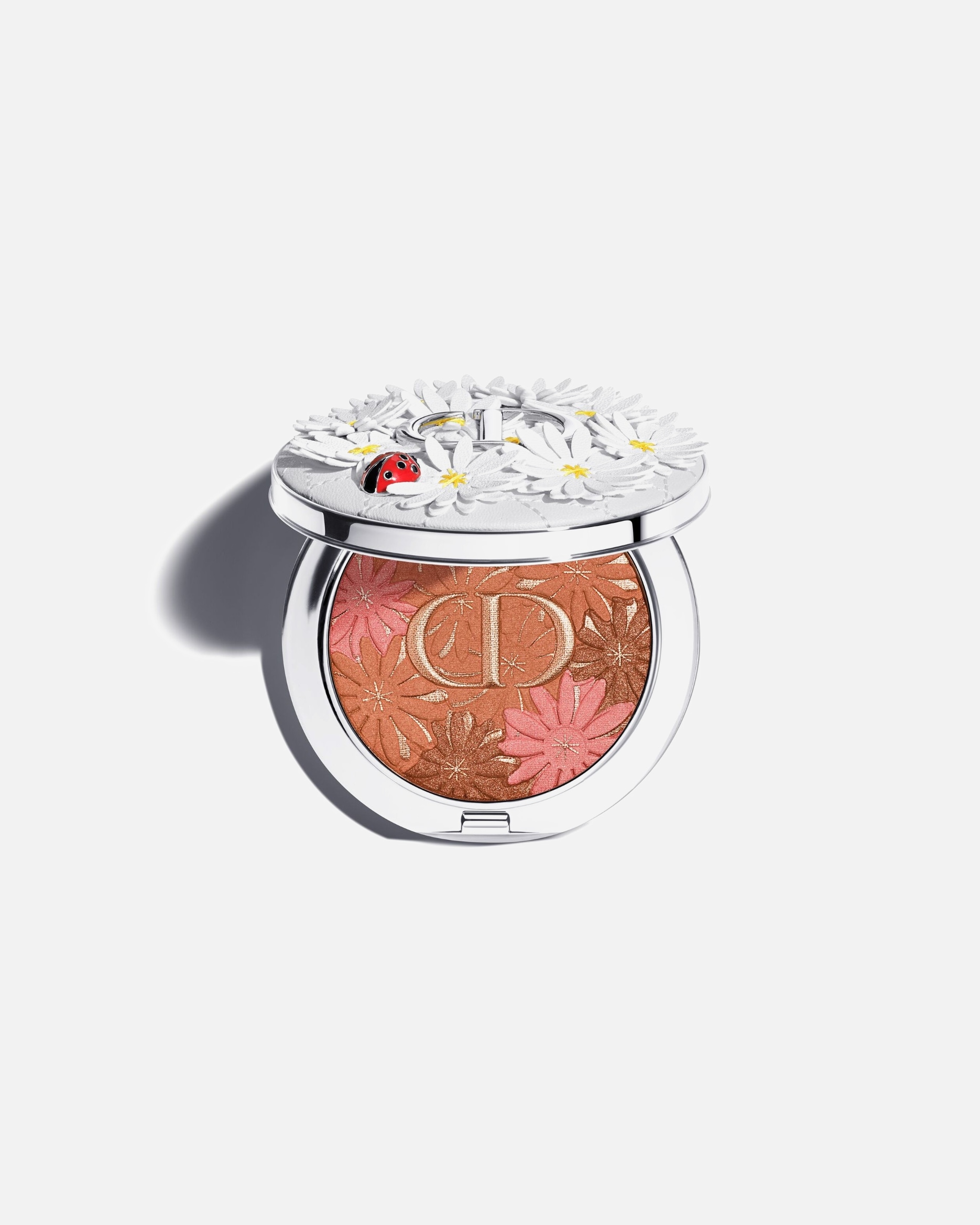 Bronzer dla Unisex DIOR Forever Nude Bronze Glow - rozświetlający puder brązujący w edycji limitowanej 032 - PINK BRONZE