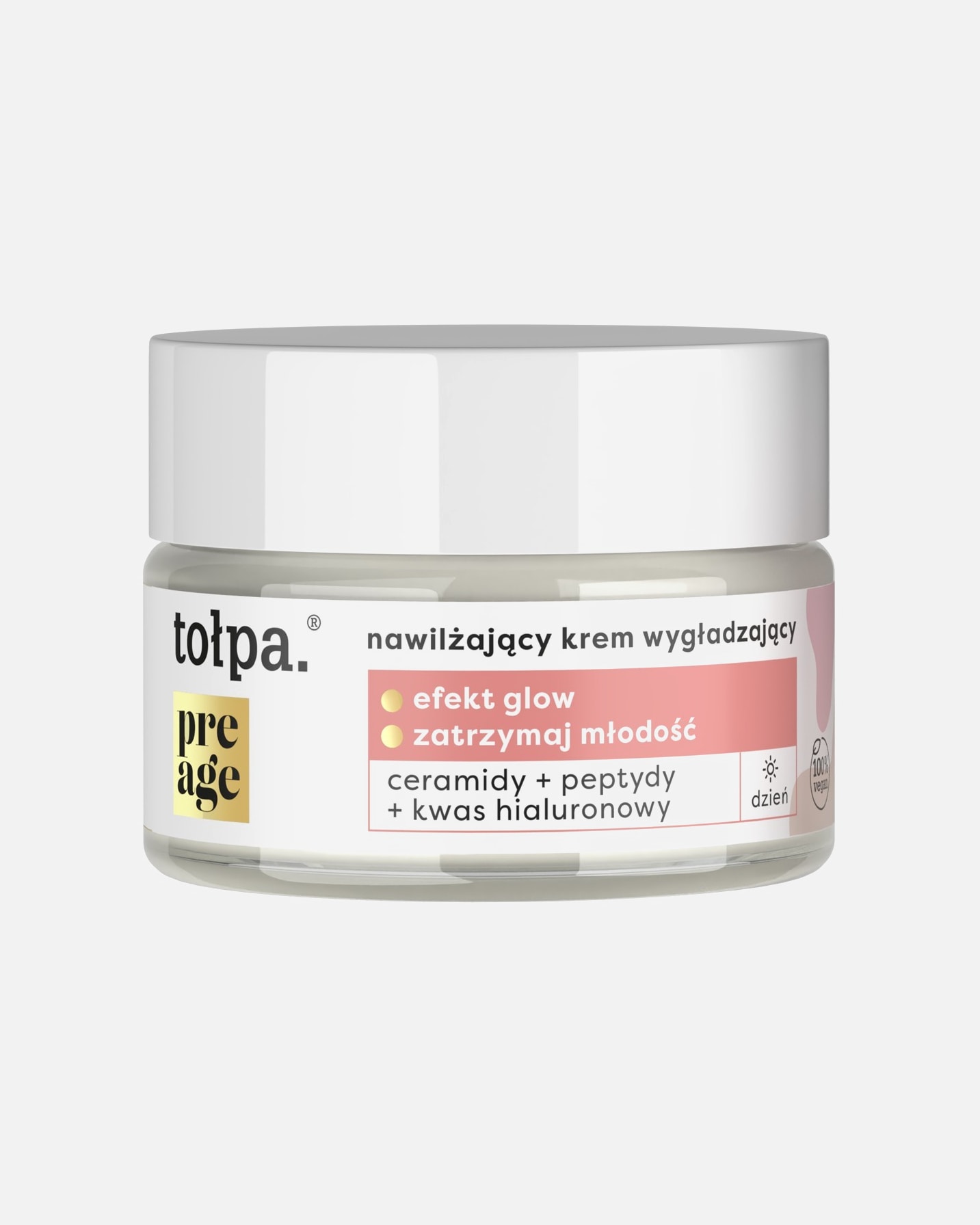 Krem do twarzy dla Unisex Tołpa pre age nawilżający krem wygładzający DZIEŃ 50 ml 50 ml