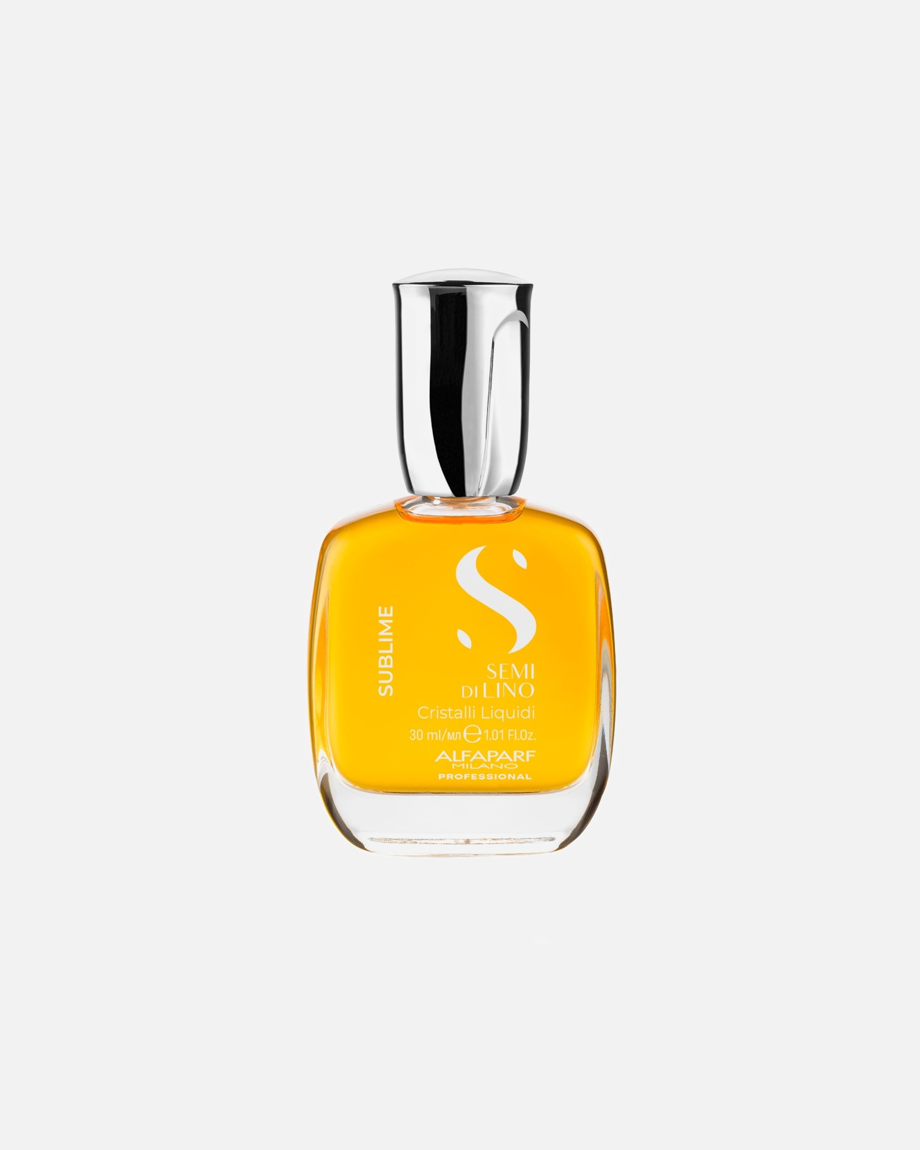 Olejek do włosów dla Unisex ALFAPARF MILANO Semi di Lino KRYSZTAŁKI PŁYNNE DO WSZYSTKICH RODZAJÓW WŁOSÓW 30 ml