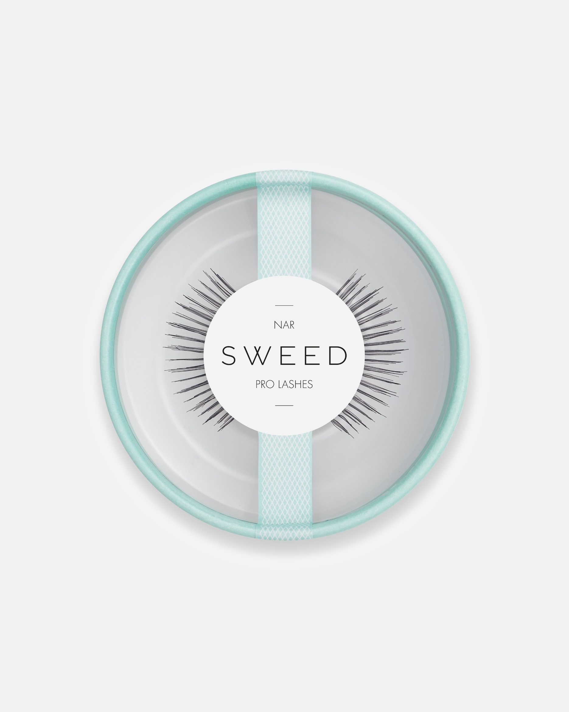 Sztuczne rzęsy dla Unisex Sweed Nar czarny 2 Stk.