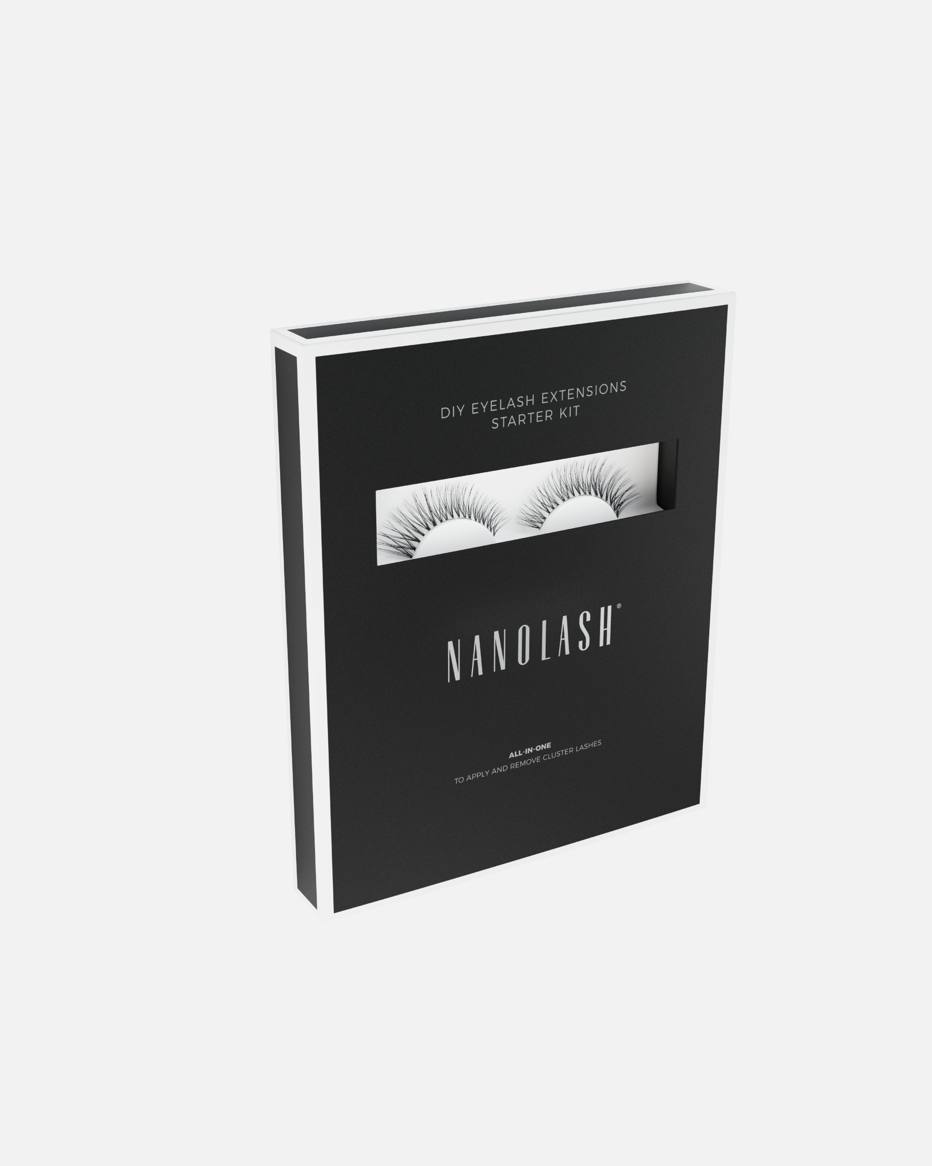 Sztuczne rzęsy dla Unisex Nanolash Rzęsy bondingowe do samodzielnej aplikacji (DIY) - Zestaw startowy Harmony