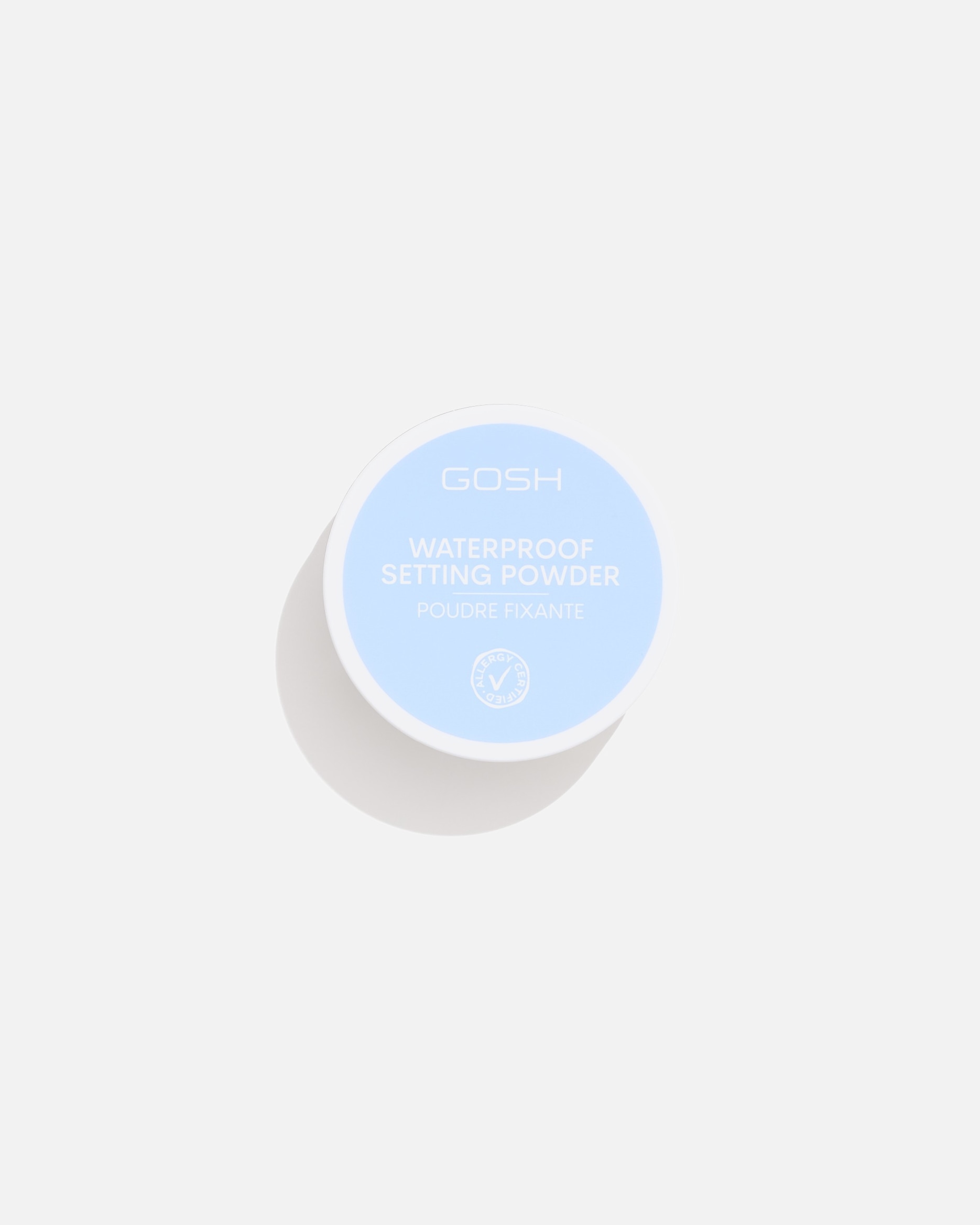 Puder fixujący dla Unisex Gosh Copenhagen TRANSPARENT