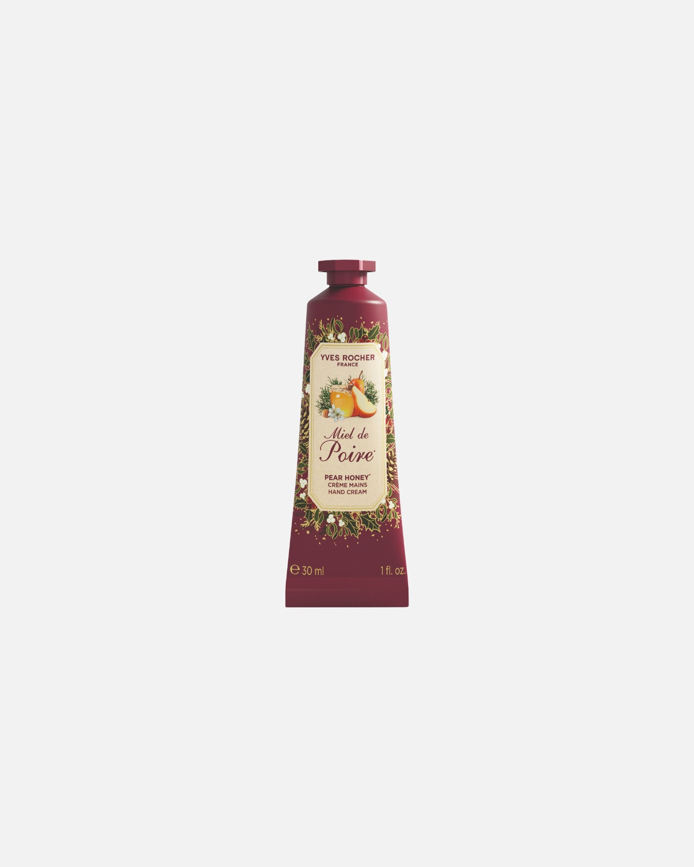 Krem do rąk dla Unisex Yves Rocher Pear Honey 30 ml