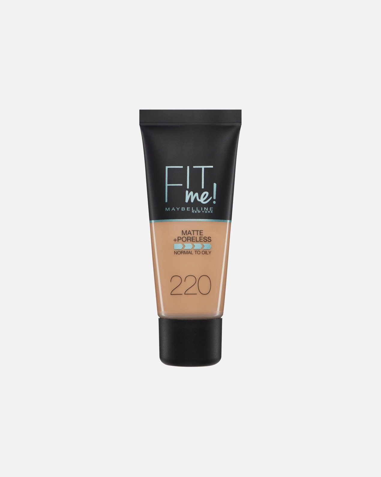 Podkład dla Unisex Maybelline Fit Me Matte Poreless 220 - NATURAL BEIGE