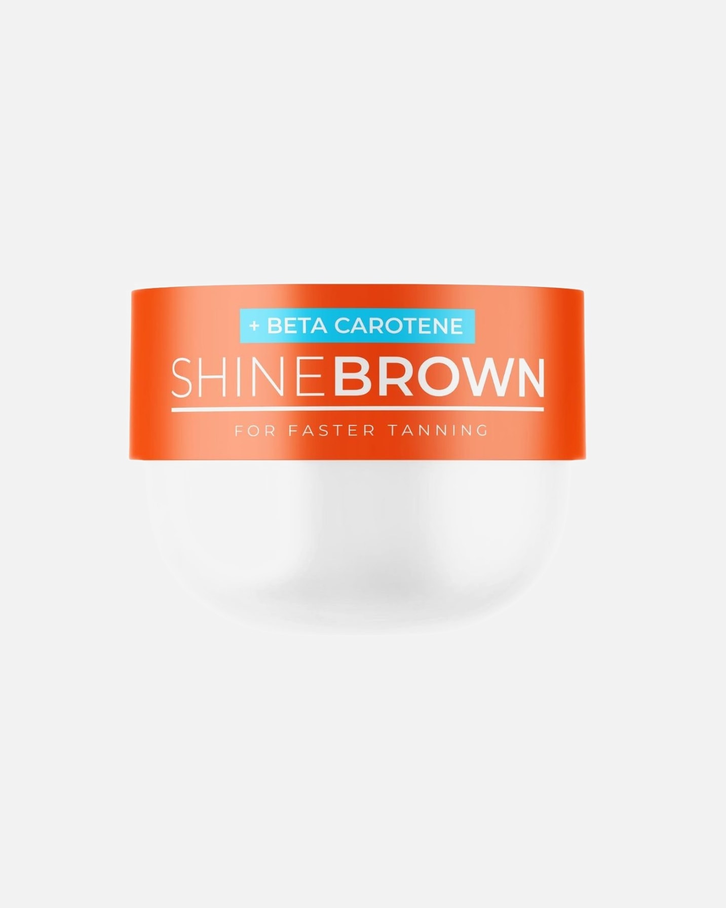 Krem do opalania dla Unisex BYROKKO Default Brand Line Shine Brown Przyspieszacz do opalania z beta-karotenem 210 ml
