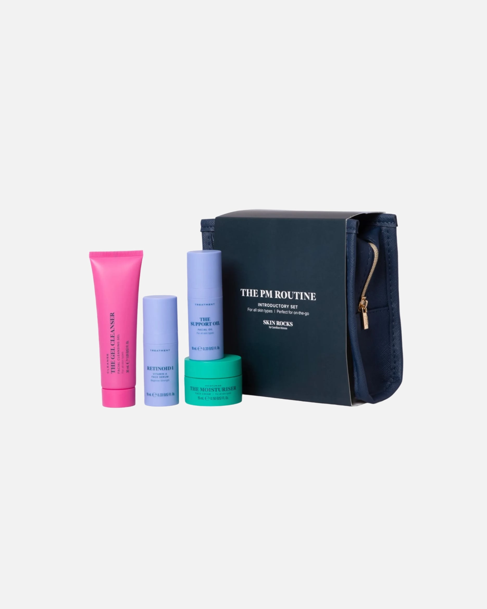Zestaw do pielęgnacji twarzy dla Unisex Skin Rocks Default Brand Line The PM Set 1 sztuka