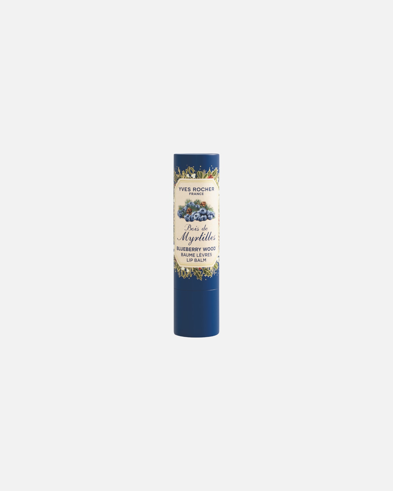 Balsam do ust dla Unisex Yves Rocher Blueberry Wood 4.8 g