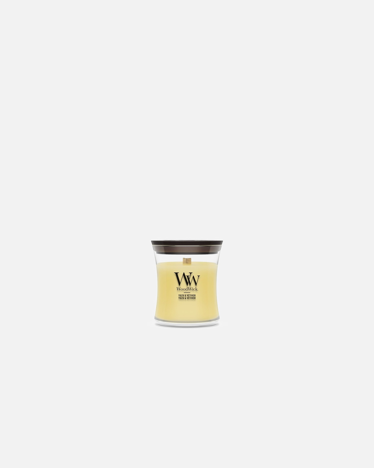 Świeca dla Unisex WoodWick Yuzu & Vetiver 85 g
