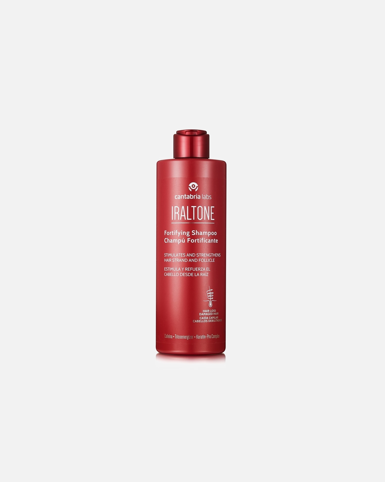Szampon do włosów dla Unisex IRALTONE Fortifying 400 ml