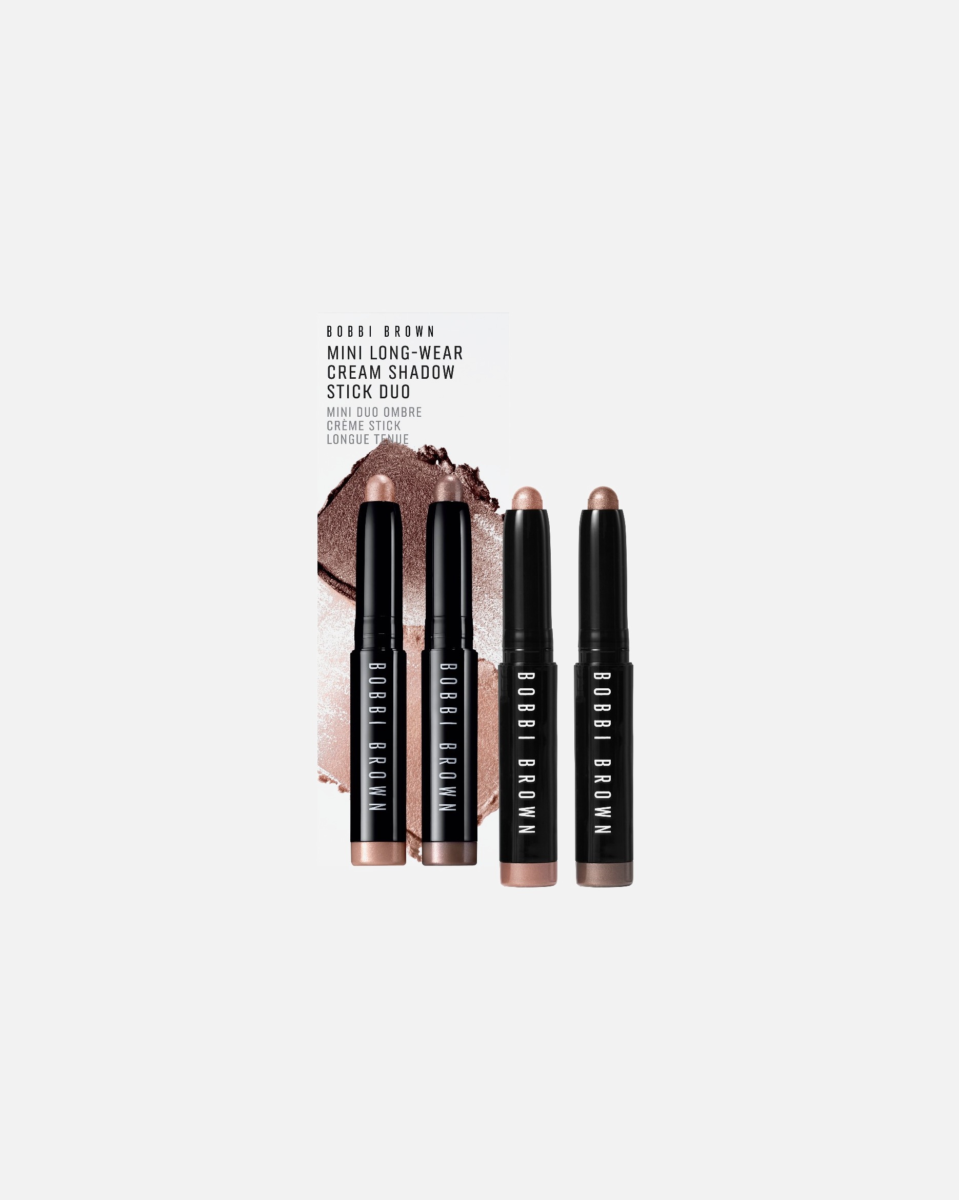Zestaw do makijażu oczu dla Unisex Bobbi Brown Mini Long-Wear Cream Shadow Stick Duo 1 szt.