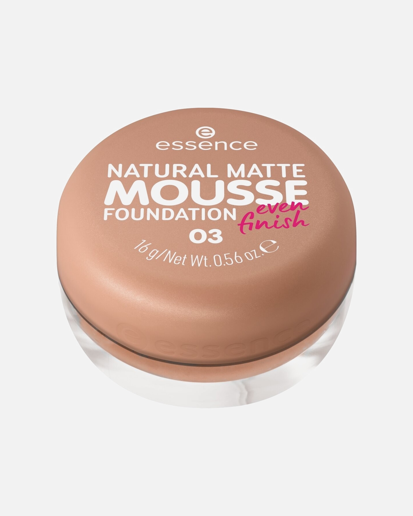Podkład dla Unisex Essence Natural Matte Mousse 03 - BEIGE