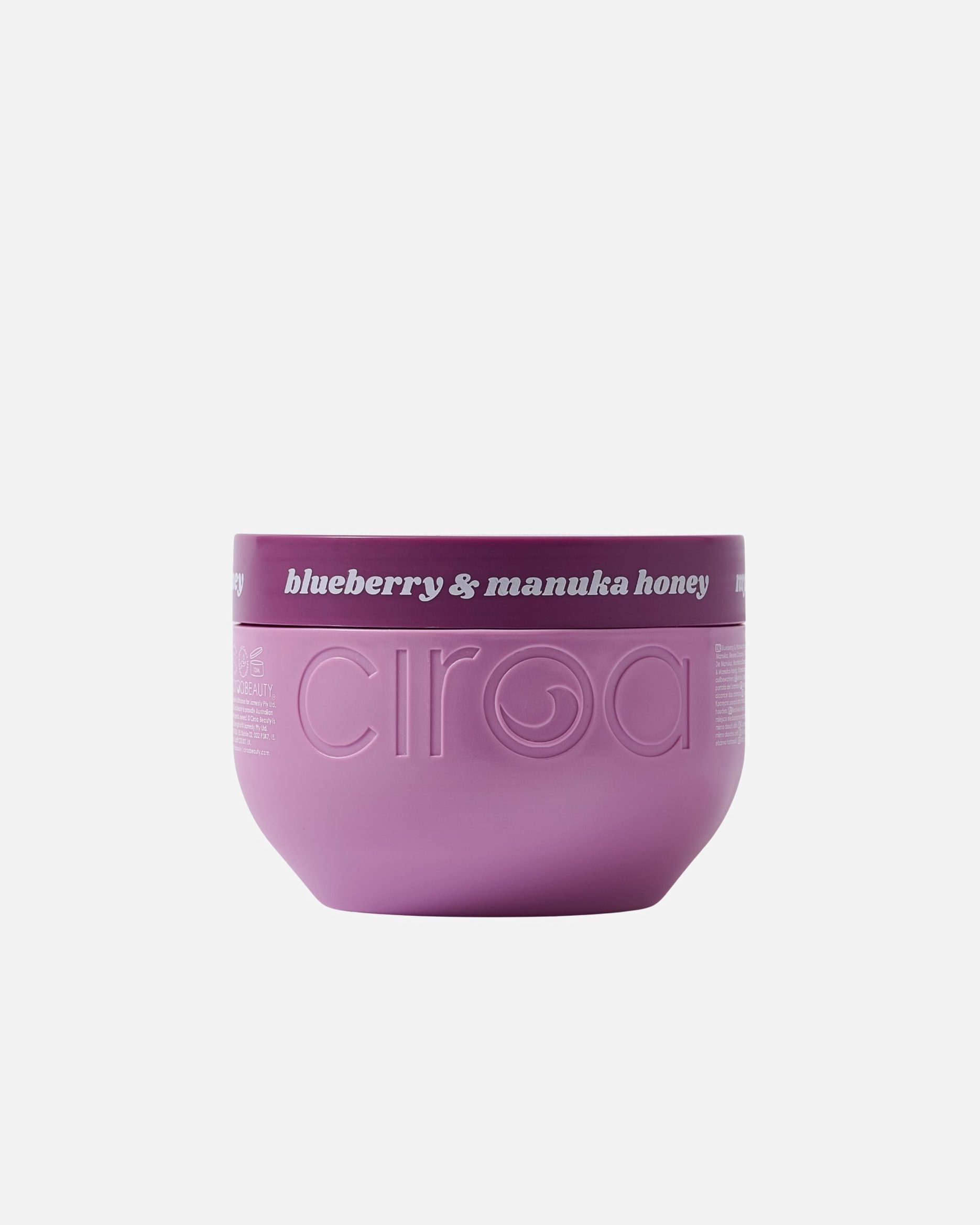 Masło do ciała dla Unisex Ciroa Beauty Blueberry and Manuka Honey 265 g