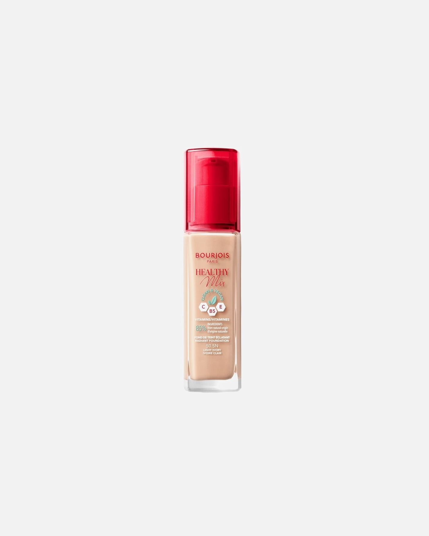 Podkład dla Kobieta Bourjois Healthy Mix rozświetlająco- nawilżający podkład z witaminami 50.0 Light