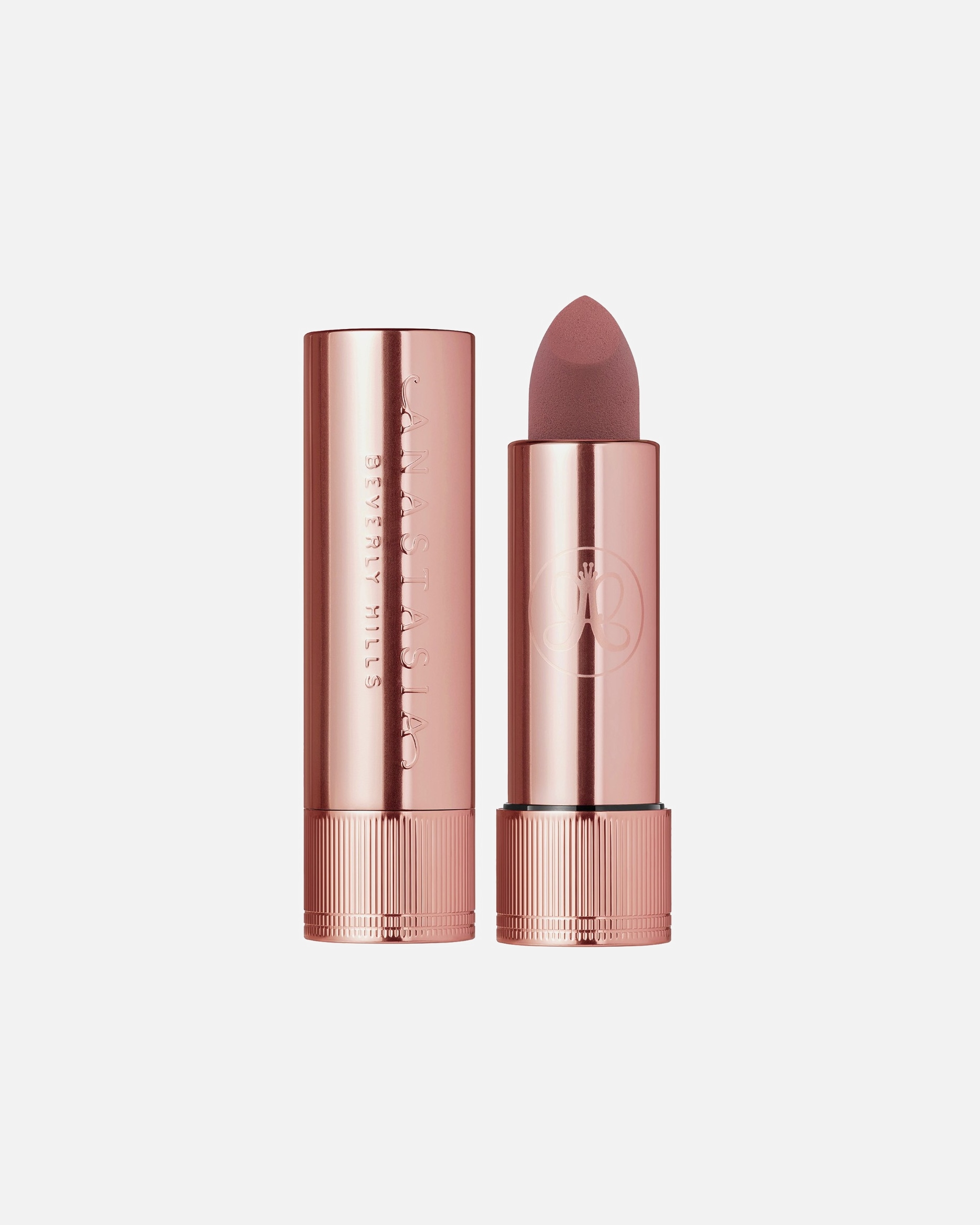Pomadka do ust w sztyfcie dla Unisex Anastasia Beverly Hills Matte & Satin MAUVE CLOUD