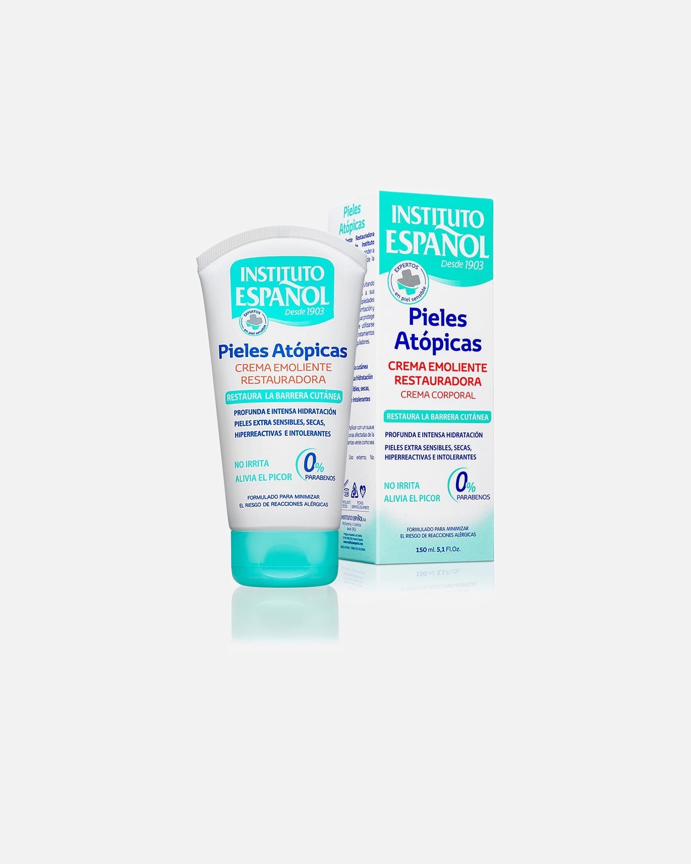 Krem do stóp dla Unisex Instituto Español Atopic Skin Restorative 150 ml