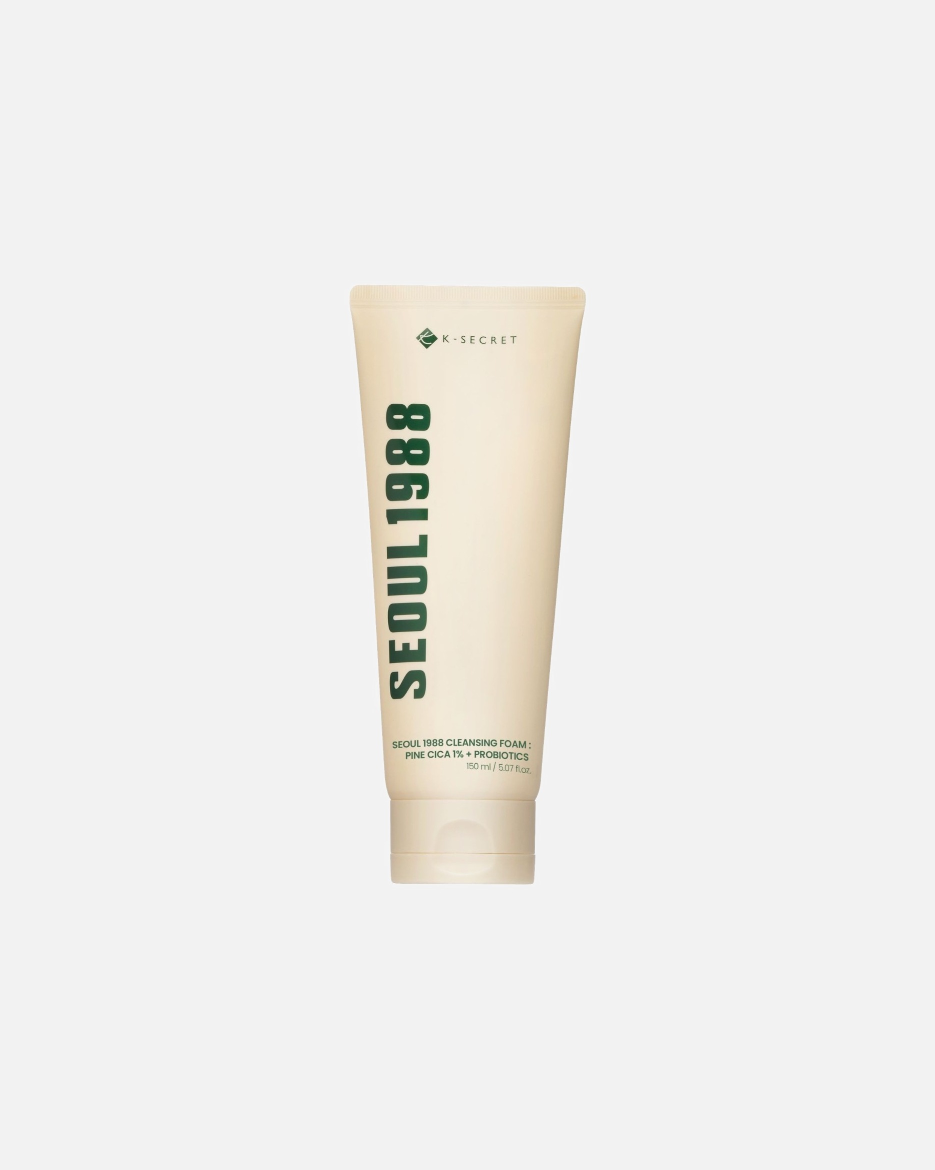 Pianka do mycia twarzy dla Unisex K-SECRET SEOUL 1988 Pine Cica 1% + Probiotics 150 ml