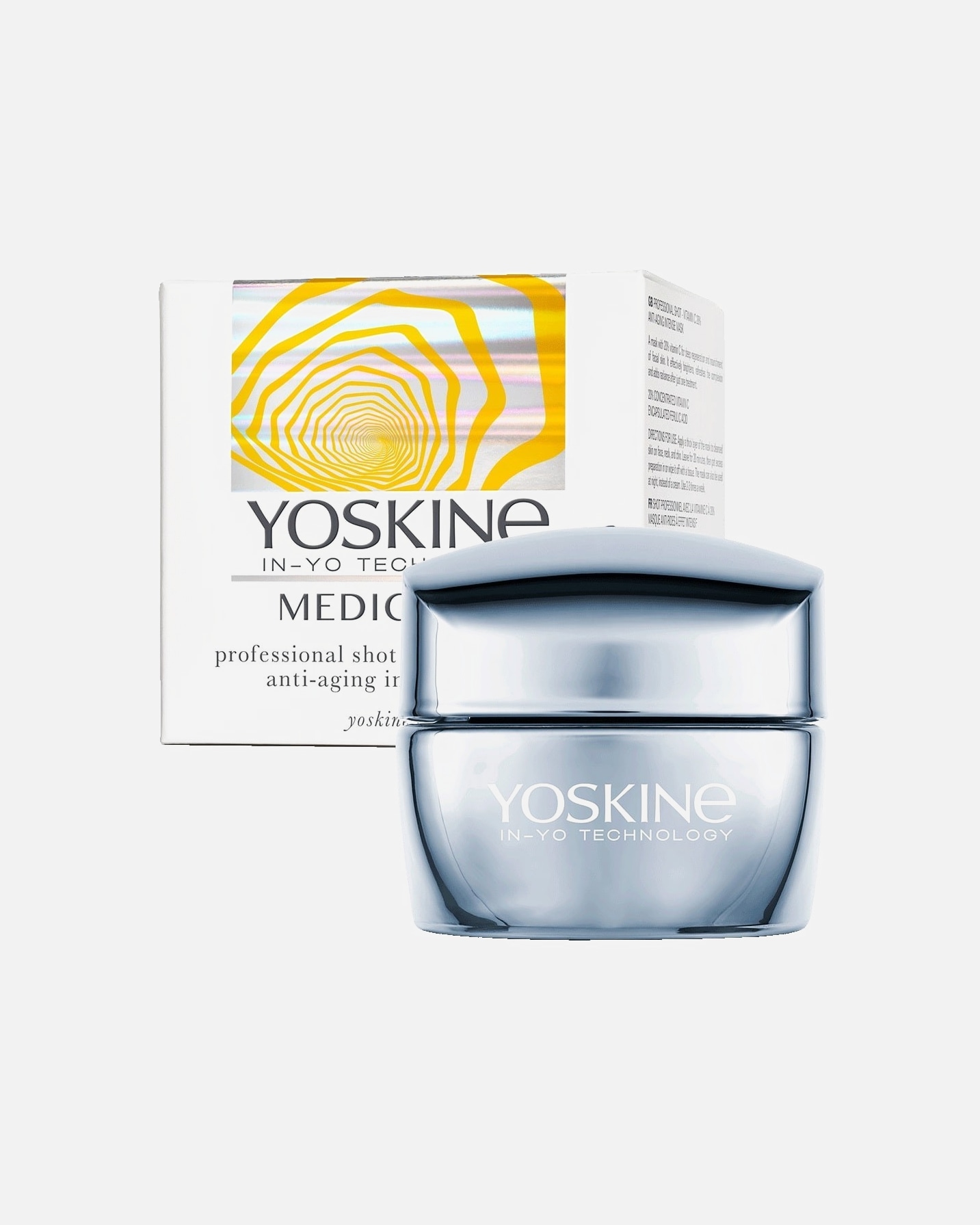 Emulsja do twarzy dla Kobieta Yoskine MEDICAL C Yoskine Medical C. Profesjonalny Shot z Witaminą C 20% Przeciwzmarszczkowa maska o intensywnym działaniu, 50 ml 50 ml