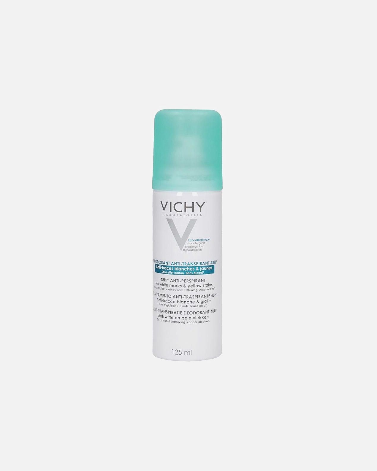 Dezodorant dla Unisex Vichy Dezodorant Anti-Transpirant, 48h 125 ml