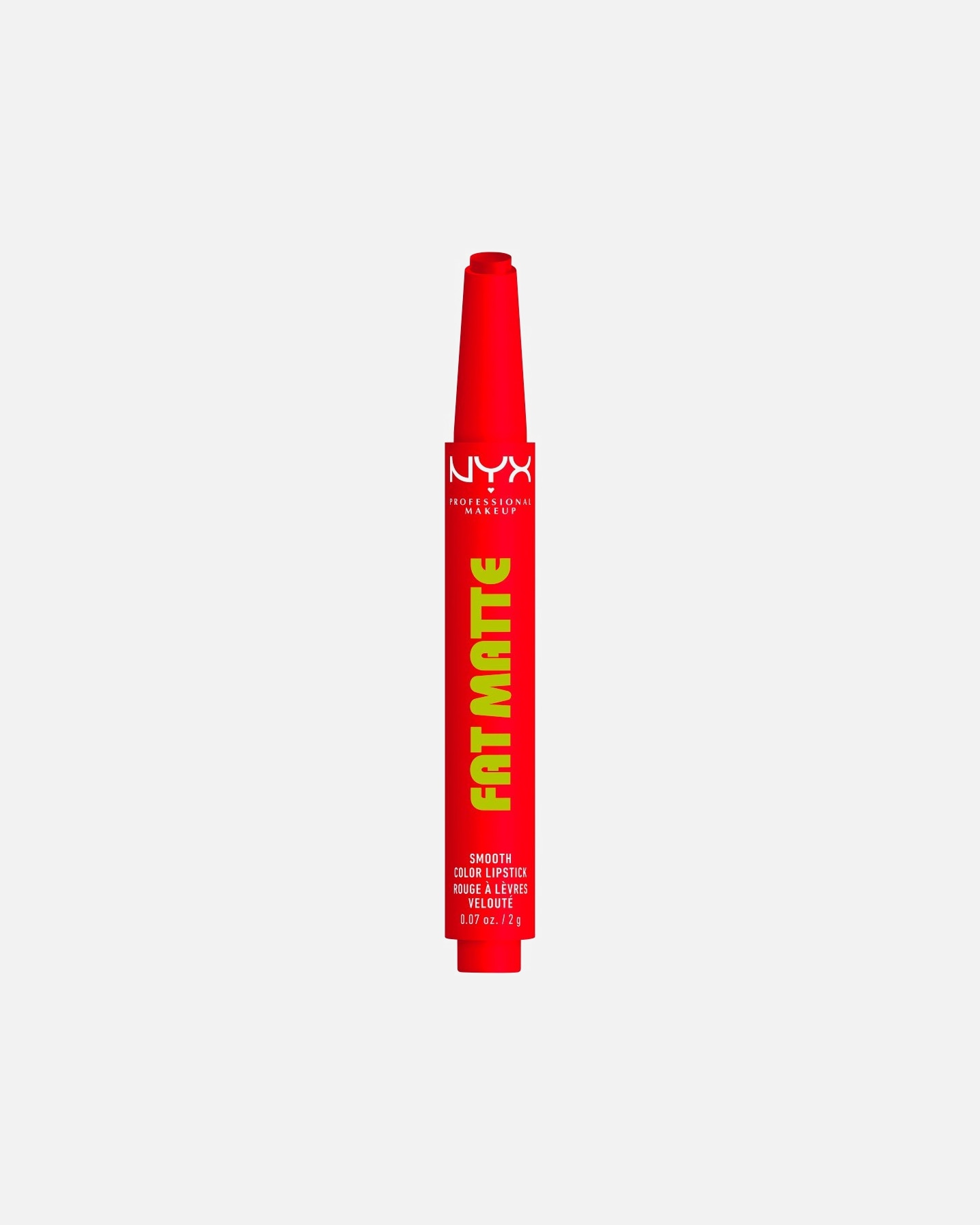 Pomadka do ust w sztyfcie dla Unisex NYX Professional Makeup Fat Matte Smooth FUZZY FLAME