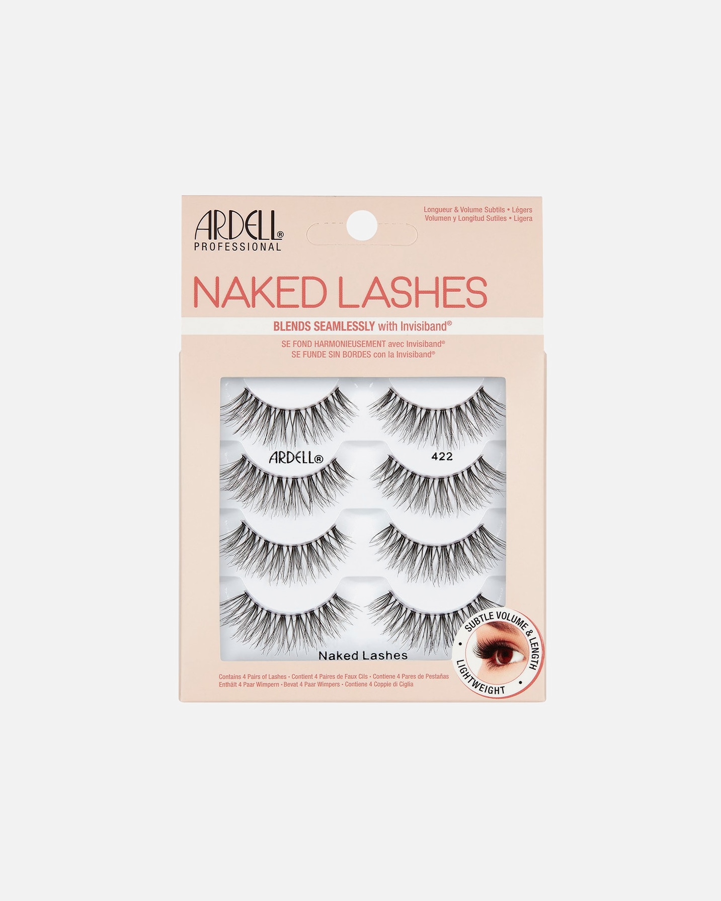 Sztuczne rzęsy dla Unisex Ardell Naked Lashes Glambronze 1 szt.