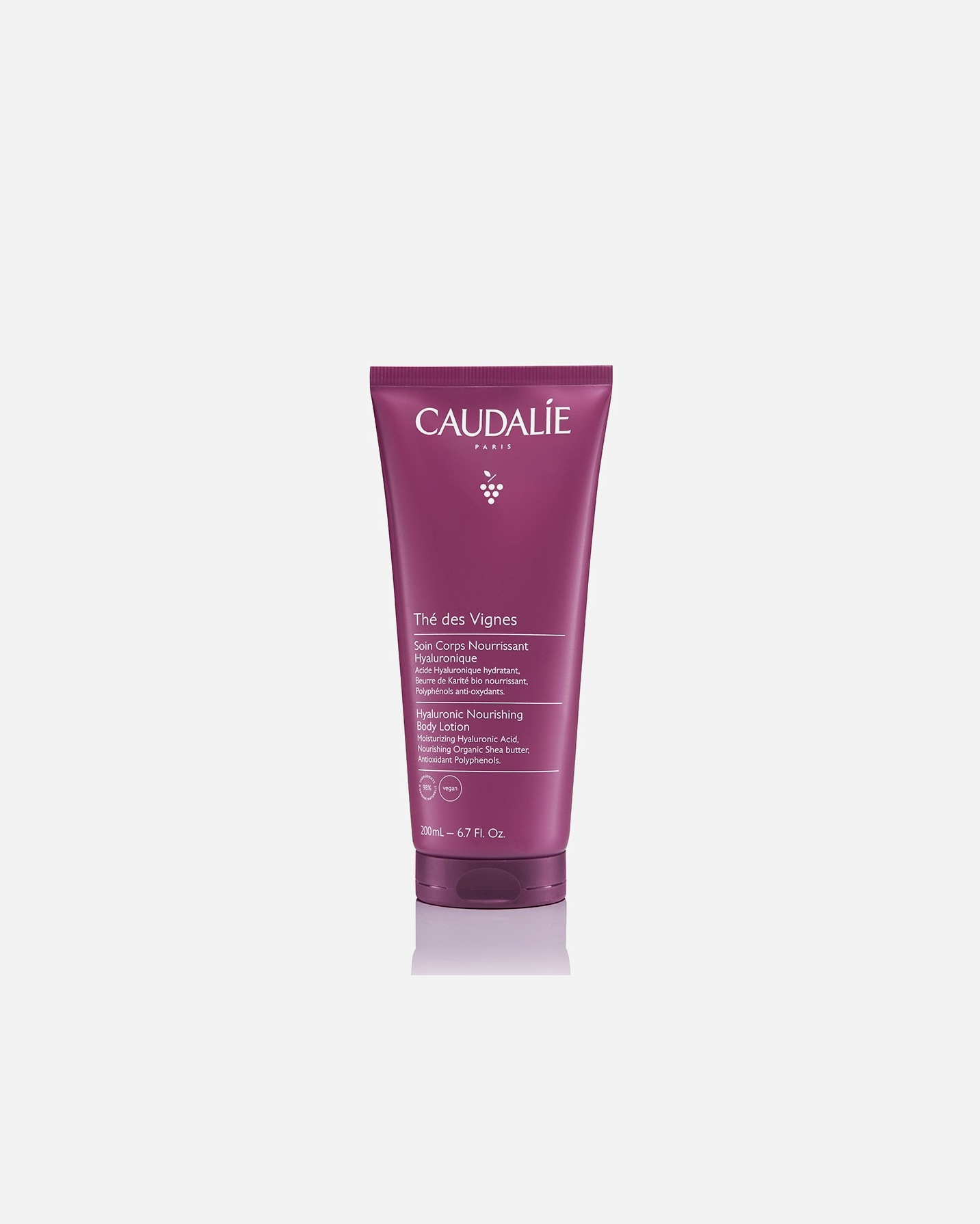 Emulsja do ciała dla Unisex Caudalie The des Vignes Nawilżający balsam do ciała 200ml