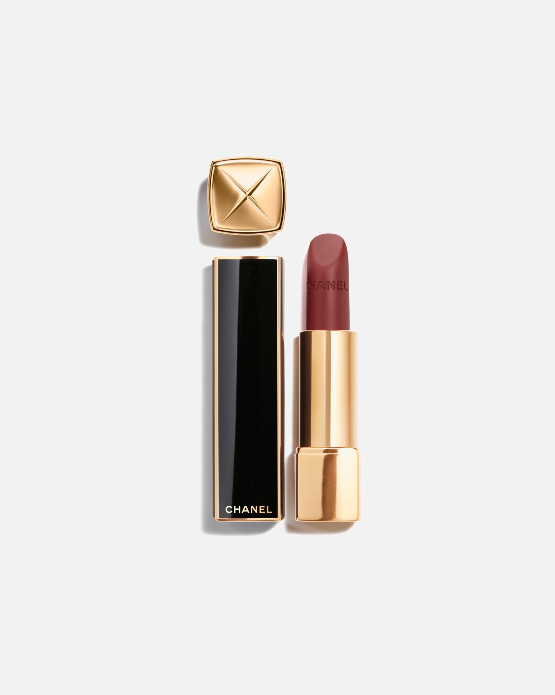 Pomadka do ust w sztyfcie dla Kobieta CHANEL ROUGE ALLURE VELVET EDYCJA LIMITOWANA – ŚWIETLISTA MATOWA POMADKA DO UST 489 TOI ET MOI