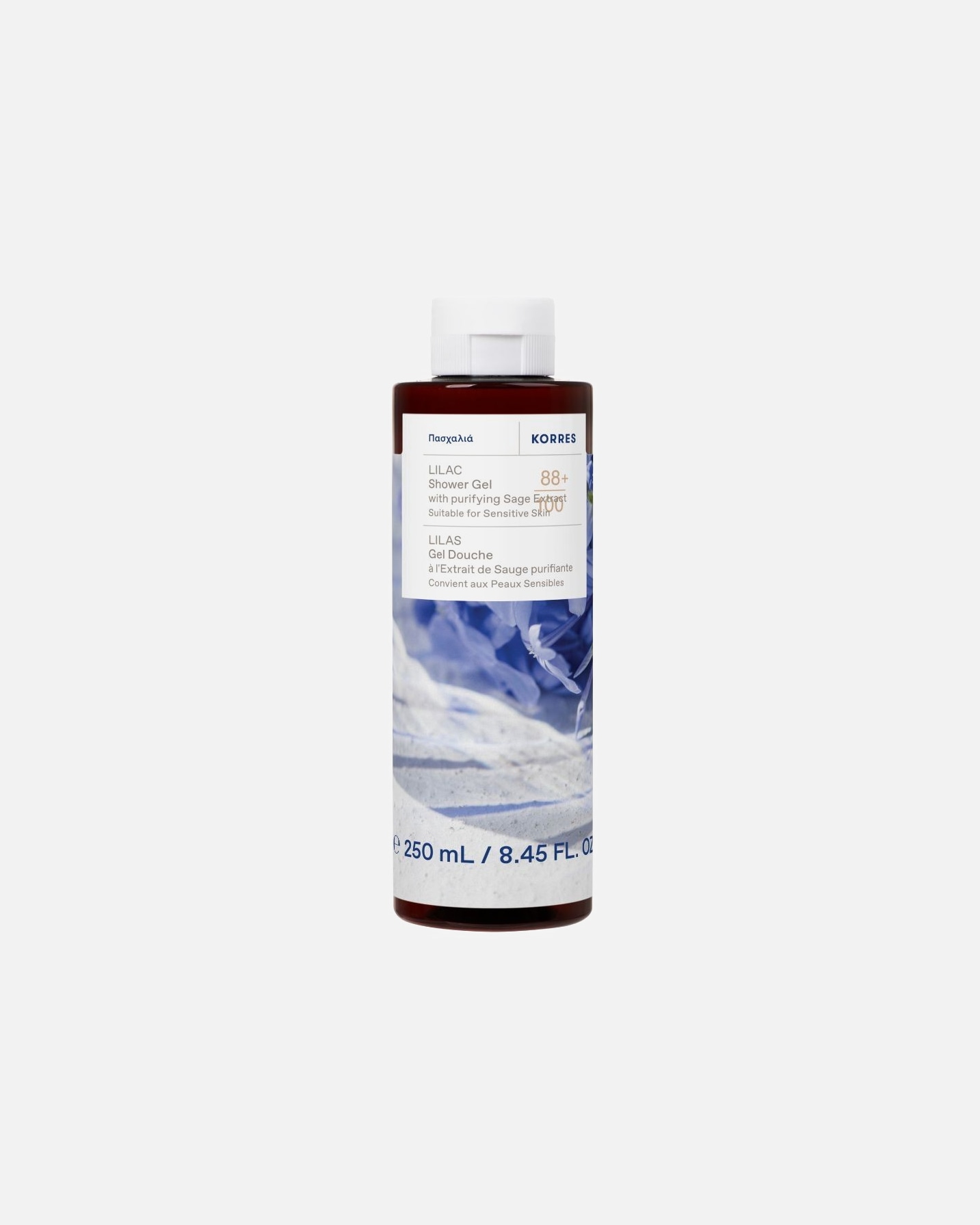Żel pod prysznic dla Unisex KORRES Lilac 250 ml