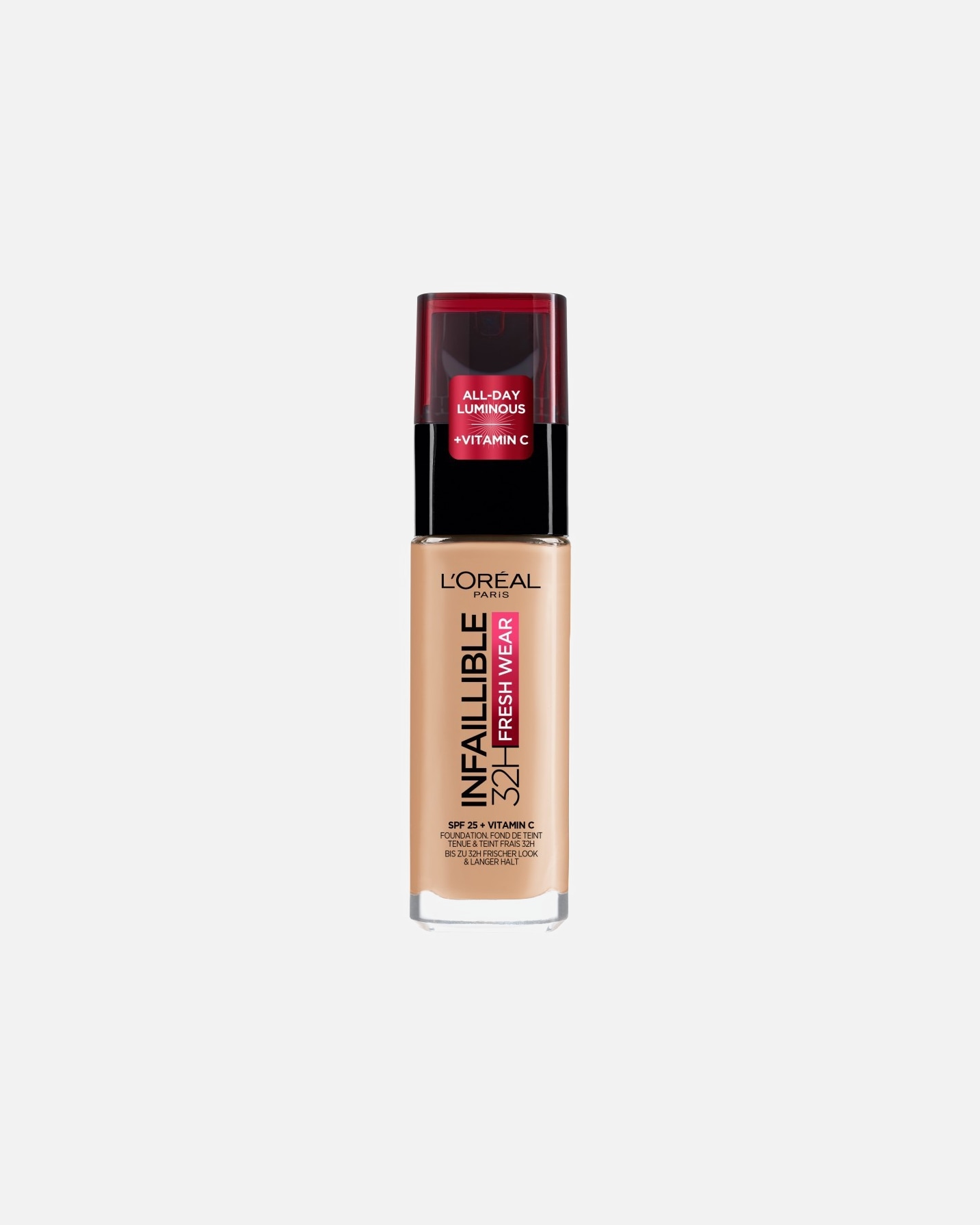 Podkład dla Unisex L’Oréal Paris L'Oreal Paris Infaillible 32 H Fresh Wear Długotrwały Podkład 120 200 - GOLDEN SAND