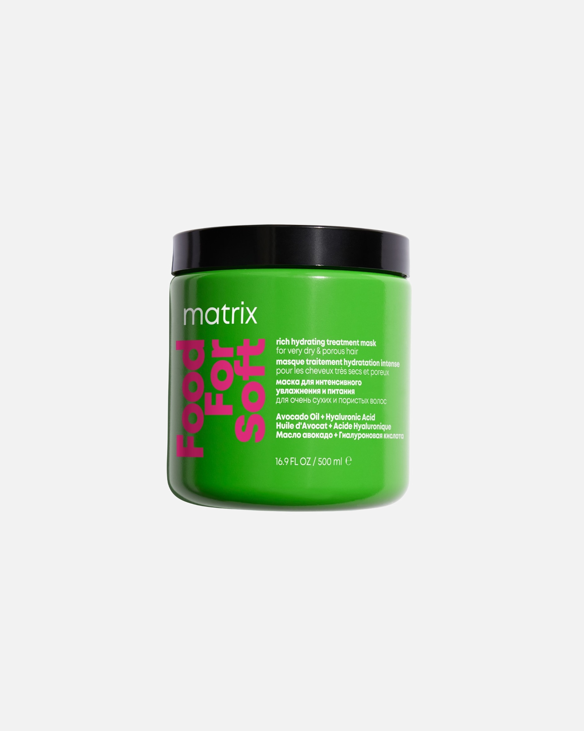 Maska do włosów dla Unisex Matrix Food For Soft Rich Hydrating Treatment Mask - Intensywne nawilżenie 500 ml