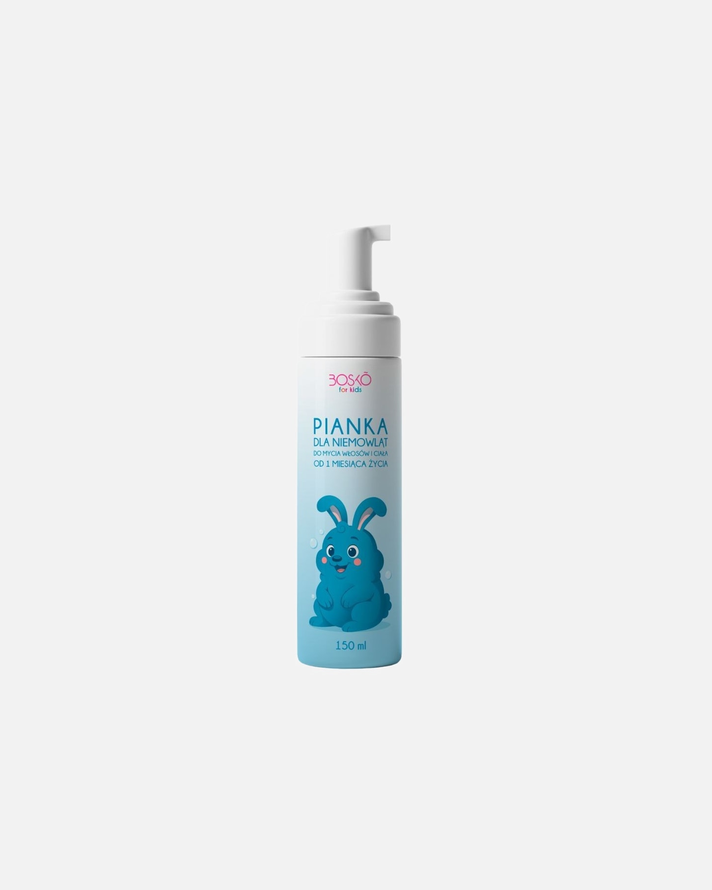 Pianka do ciała dla Unisex BOSKO COSMETICS Default Brand Line PIANKA DLA NIEMOWLĄT do mycia włosów i ciała 150 ml