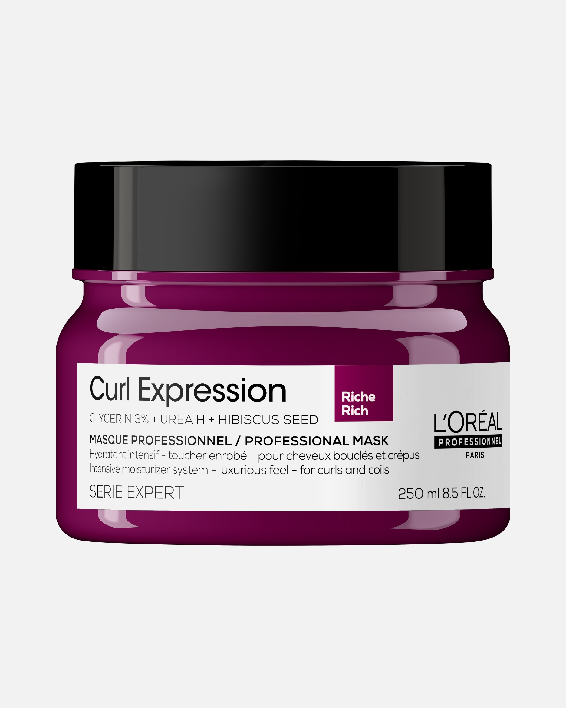 Maska do włosów dla Unisex L´Oréal Professionnel Paris Serie Expert Curl Expression Intensywnie Nawilżająca Maseczka Bogata, 250ml 250 ml