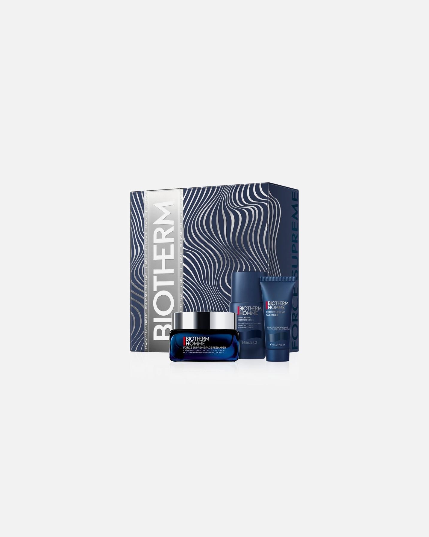 Zestaw do pielęgnacji ciała dla Mężczyzna Biotherm Homme Force Supreme Force Supreme, Zestaw kosmetyków dla mężczyzn z kremem Force Supreme Face Reshaper 1 szt.