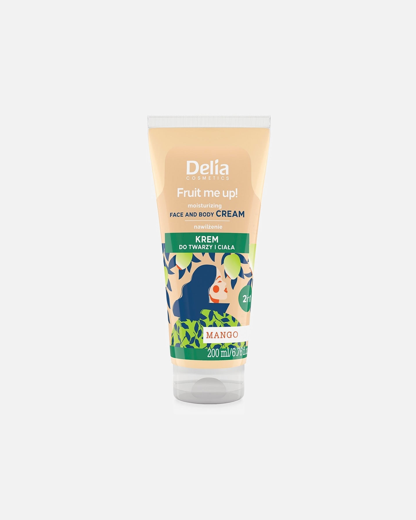 Balsam do ciała dla Unisex Delia Cosmetics KREM MANGO 200 ML 200 ml