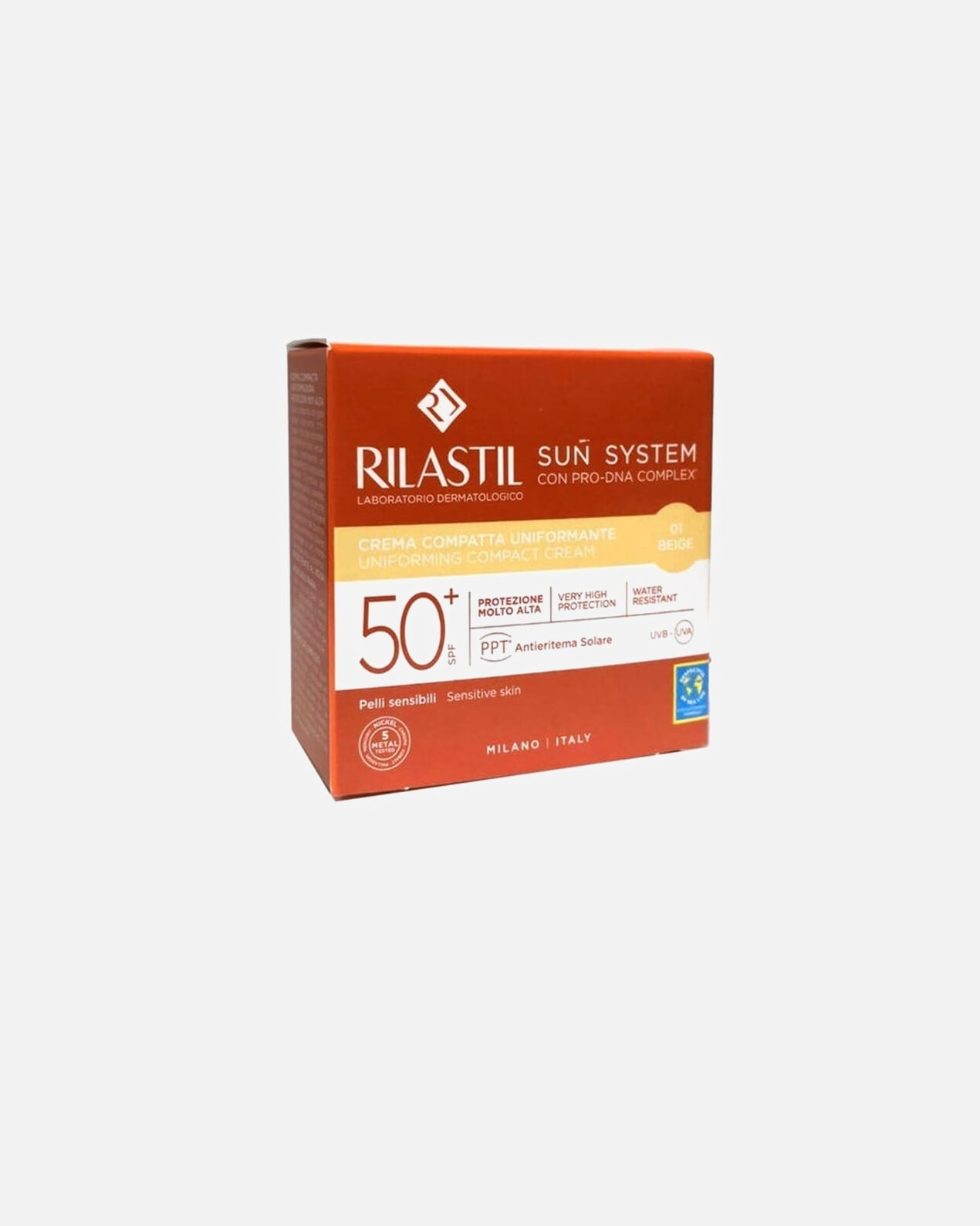 Podkład dla Unisex Rilastil Podkład Sun System SPF50 10 g