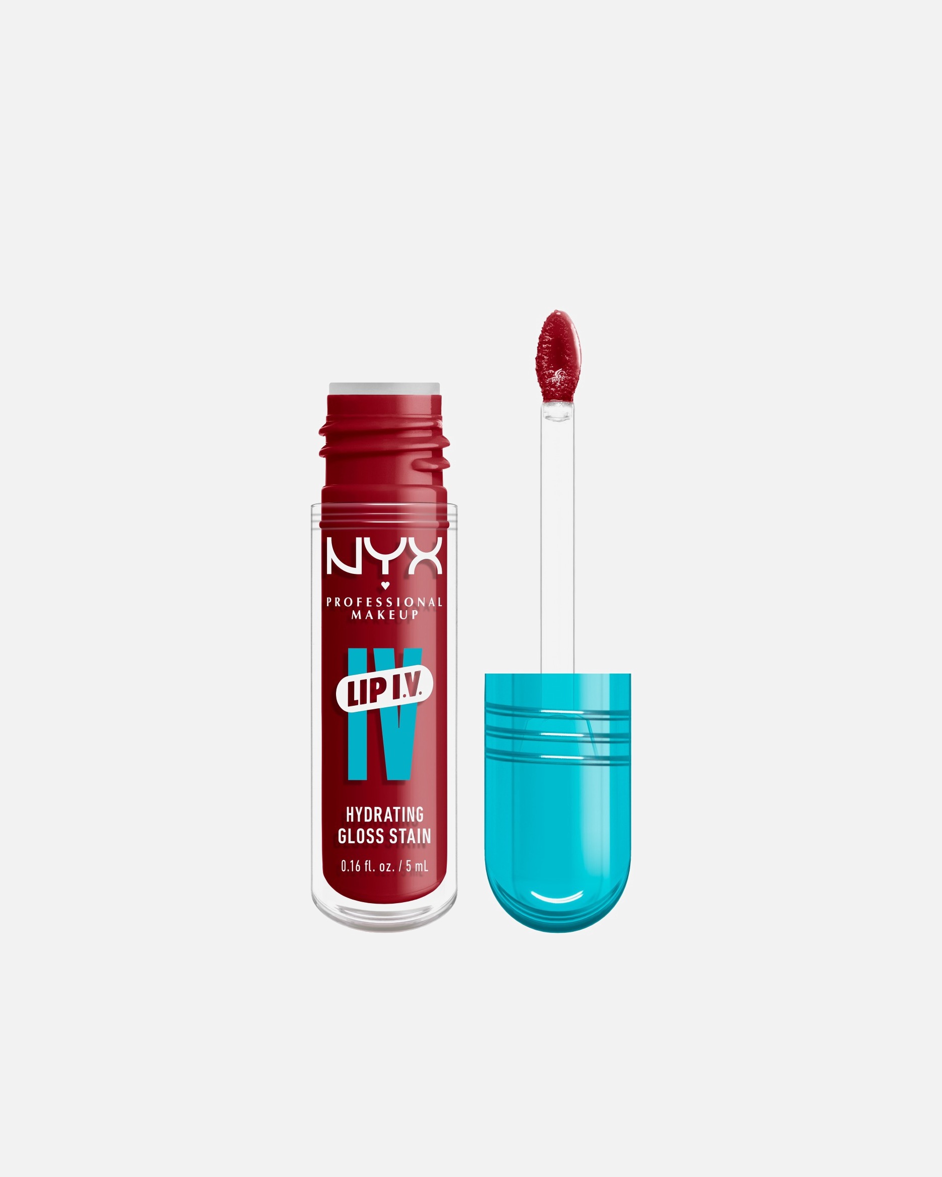 Błyszczyk do ust dla Unisex NYX Professional Makeup Lip IV Hydrating Gloss Serum 13 - CRANBERRY SPLASH