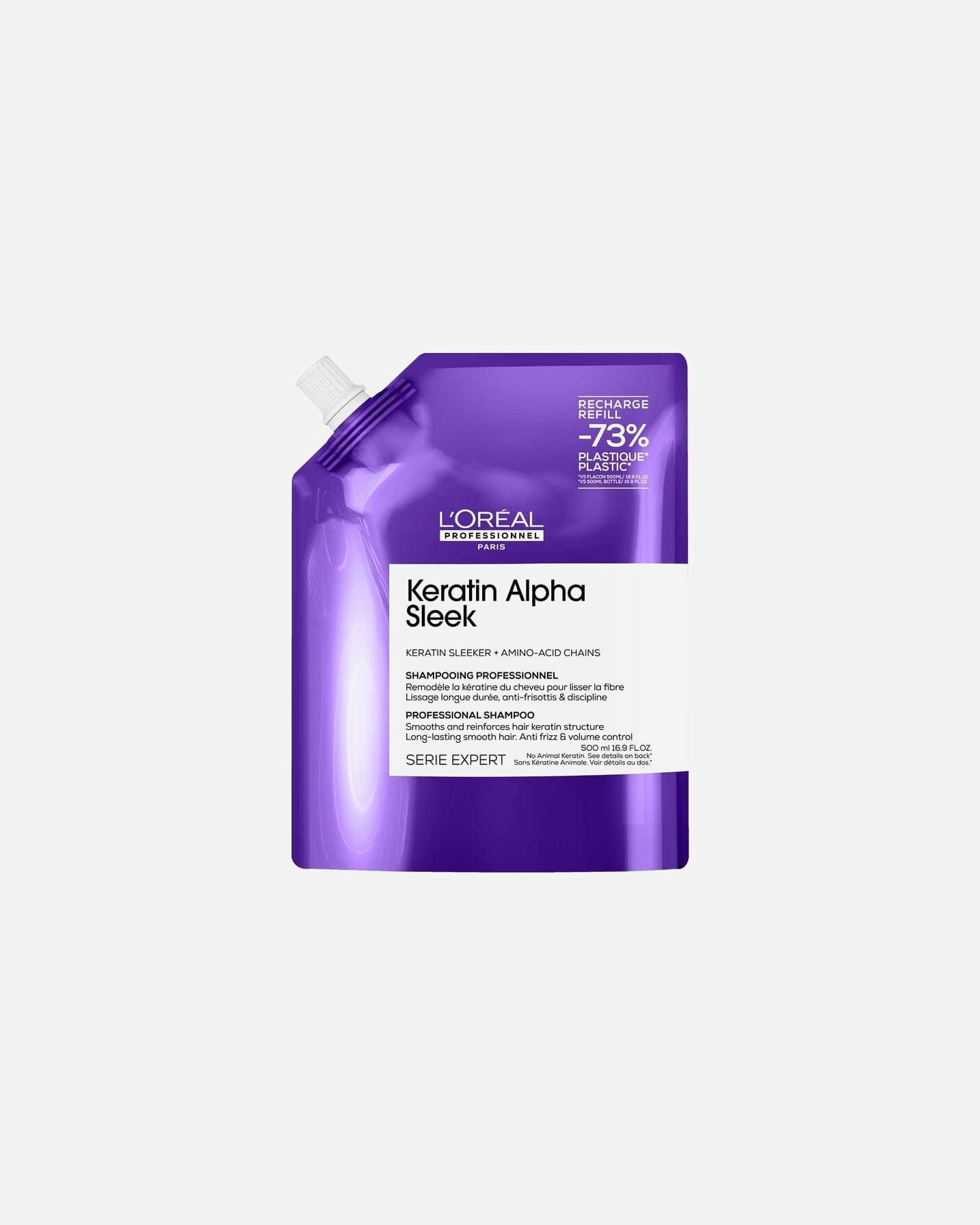 Szampon do włosów dla Unisex L´Oréal Professionnel Paris Szampon wygładzający 500 ml - Refill